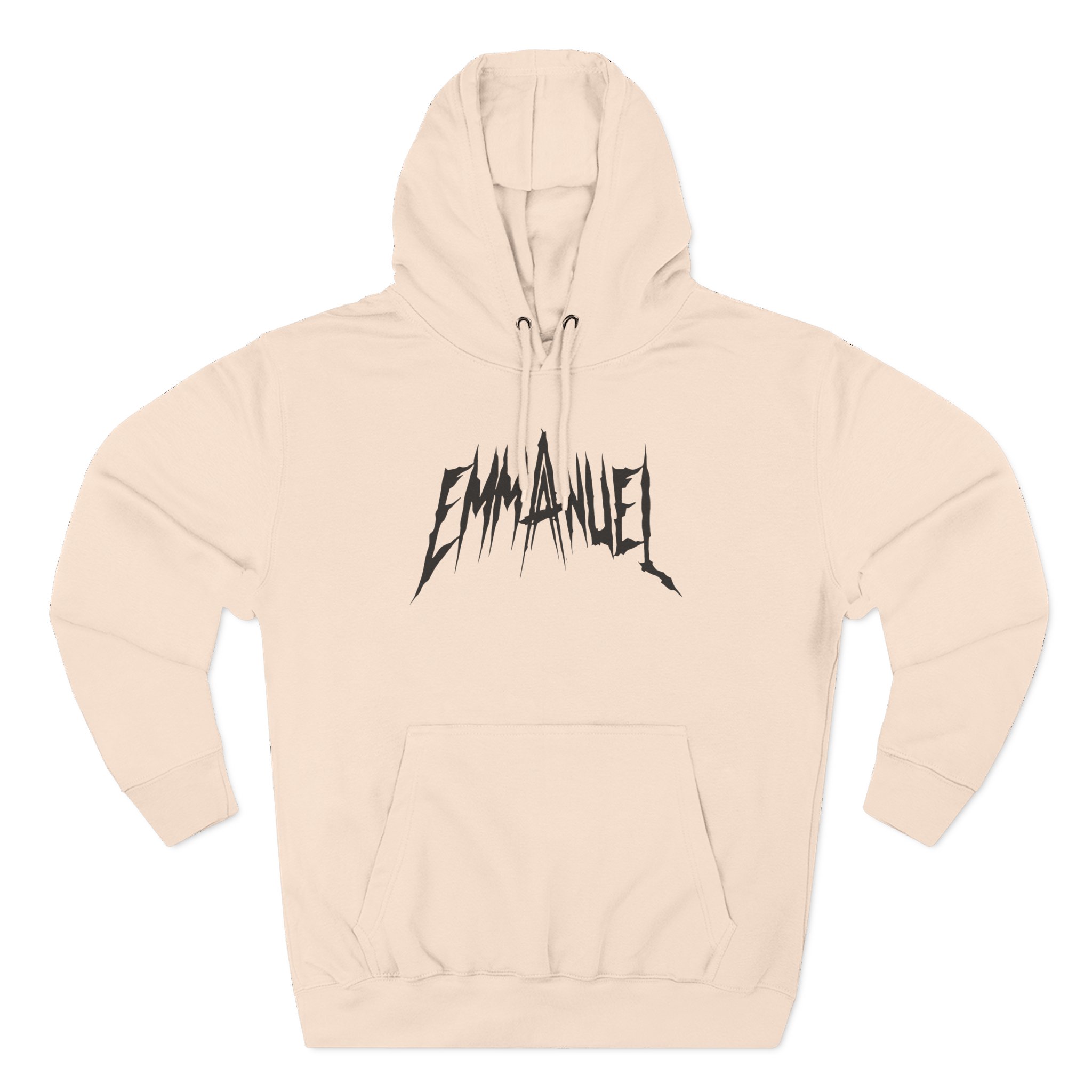 Anuel Aa Emmanuel Three-Panel Fleece Hoodie