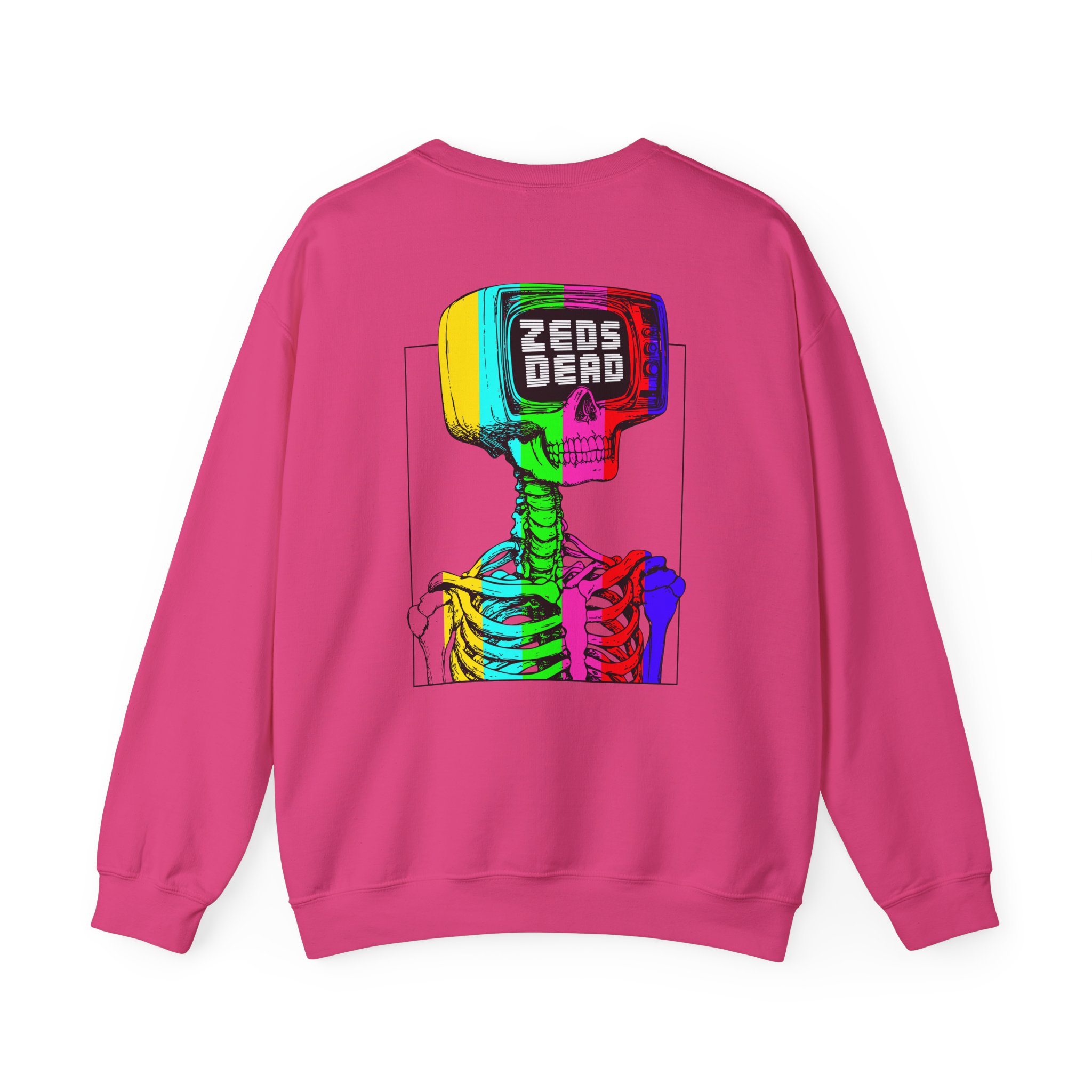 Zeds Dead Test Pattern Unisex Heavy Blendâ„¢ Crewneck Sweatshirt