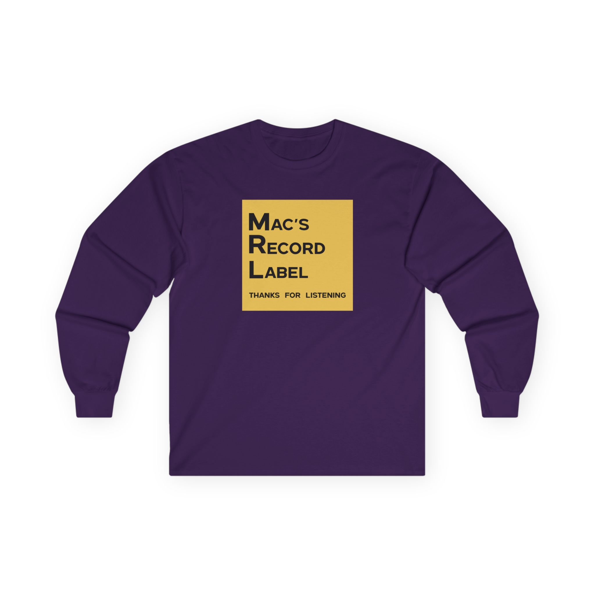 Mac Demarco Label Logo Unisex Ultra Cotton Long Sleeve Tee