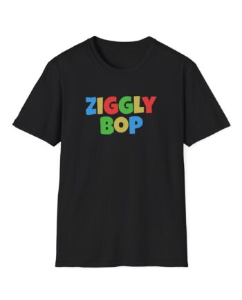 Daydrian Harding Colorful Ziggly Bop Unisex Softstyle T-Shirt