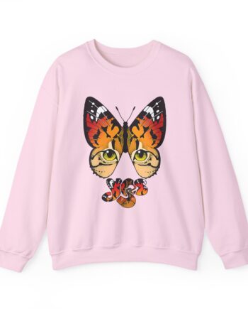 Yes Monarch Eyes Logo Unisex Heavy Blend™ Crewneck Sweatshirt