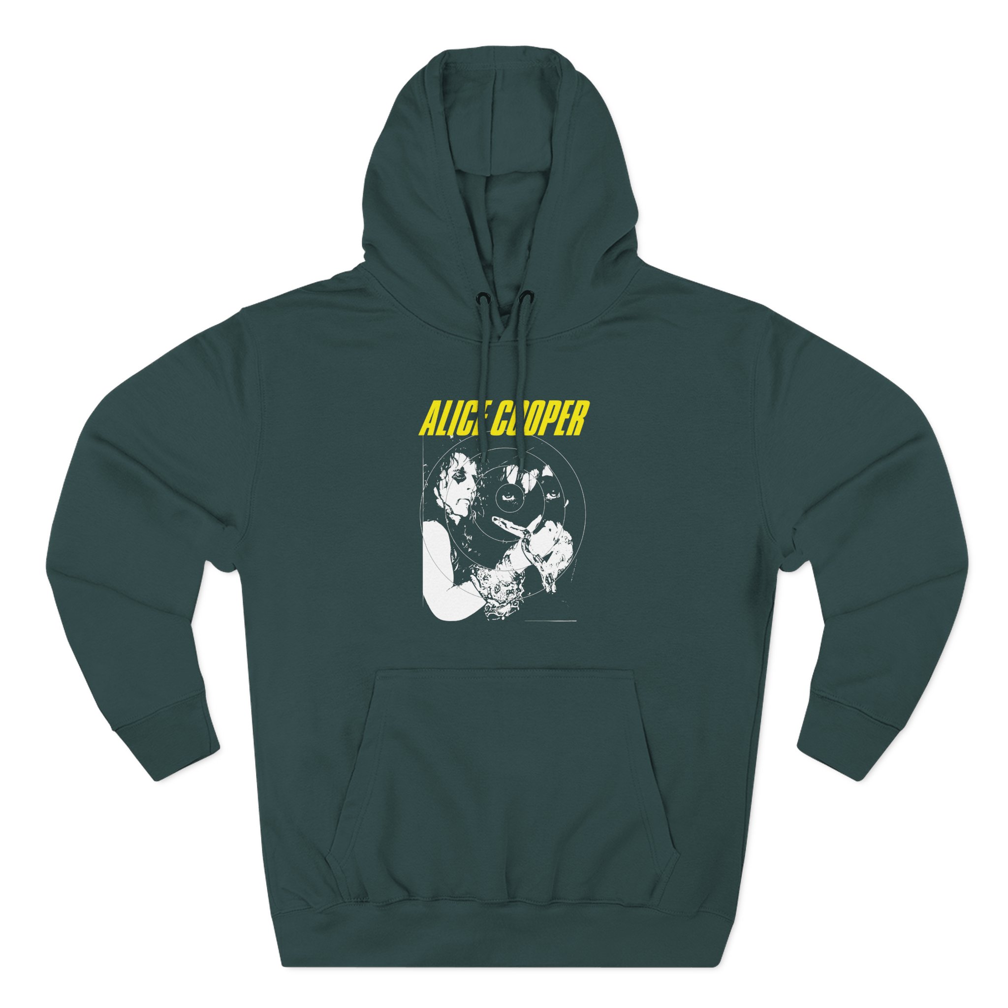 Alice Cooper Radial Horror Three-Panel Fleece Hoodie