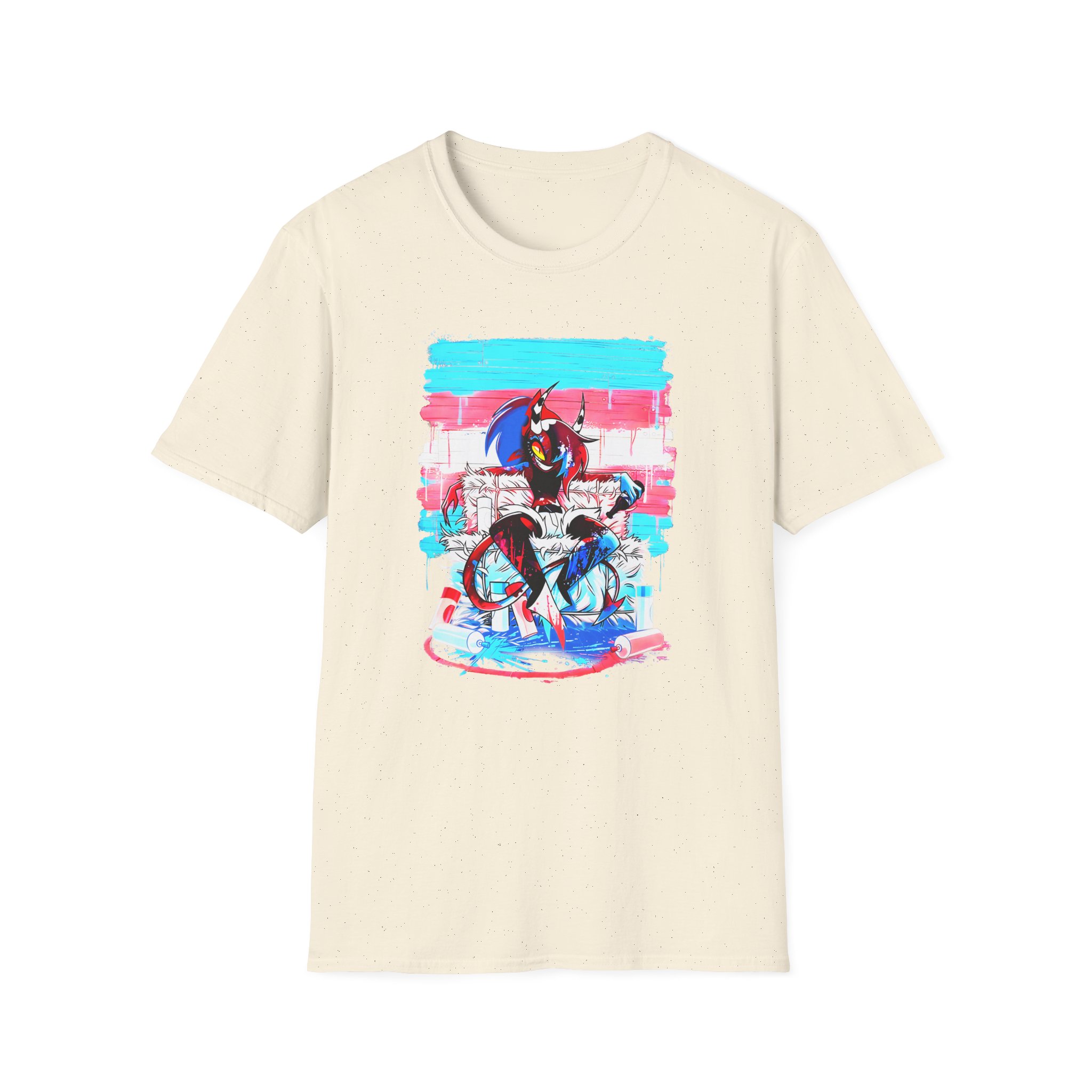 Helluva Boss Sallie May Micro Ribbed Unisex Softstyle T-Shirt