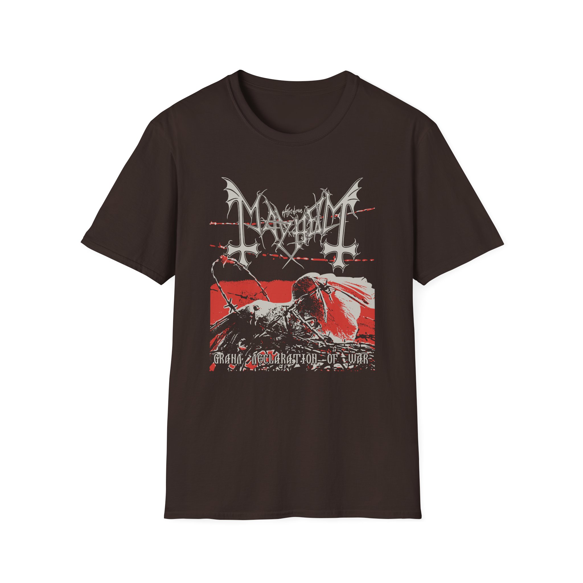 Mayhem Grand Declaration of War Unisex Softstyle T-Shirt