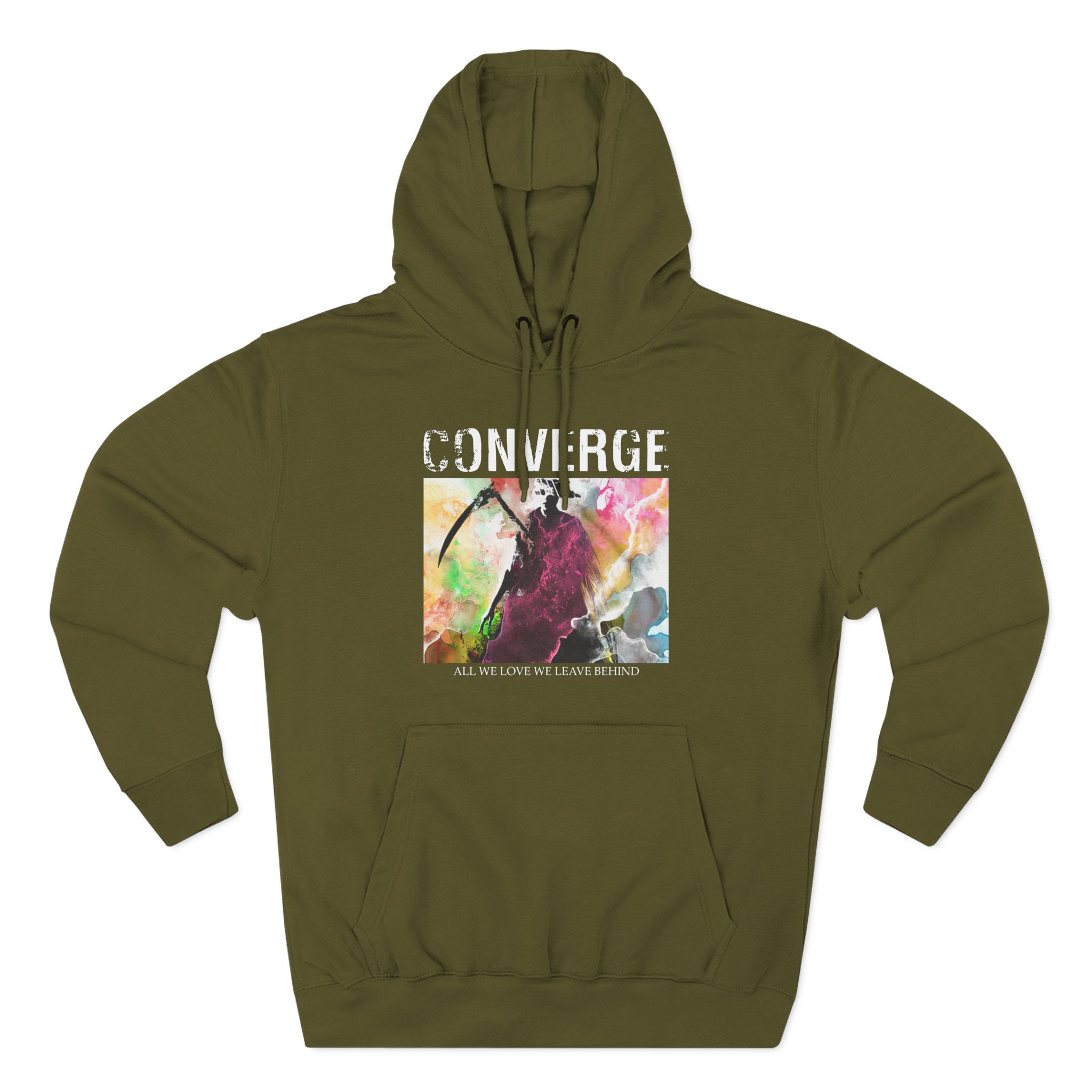 Converge Sadness Comes Home Three-Panel Fleece Hoodie