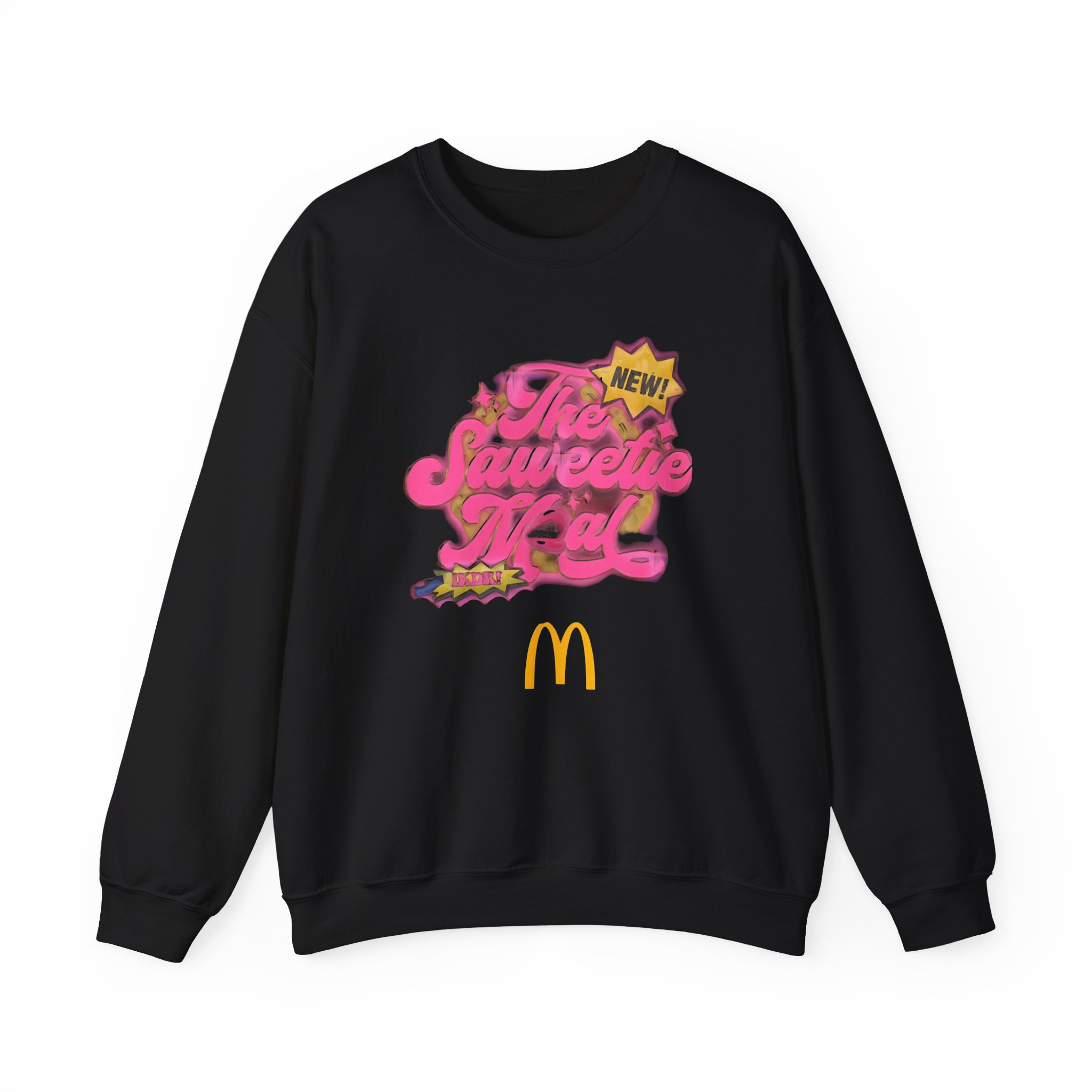 Saweetie Mcdonald's Meal Unisex Heavy Blend Crewneck Sweatshirt