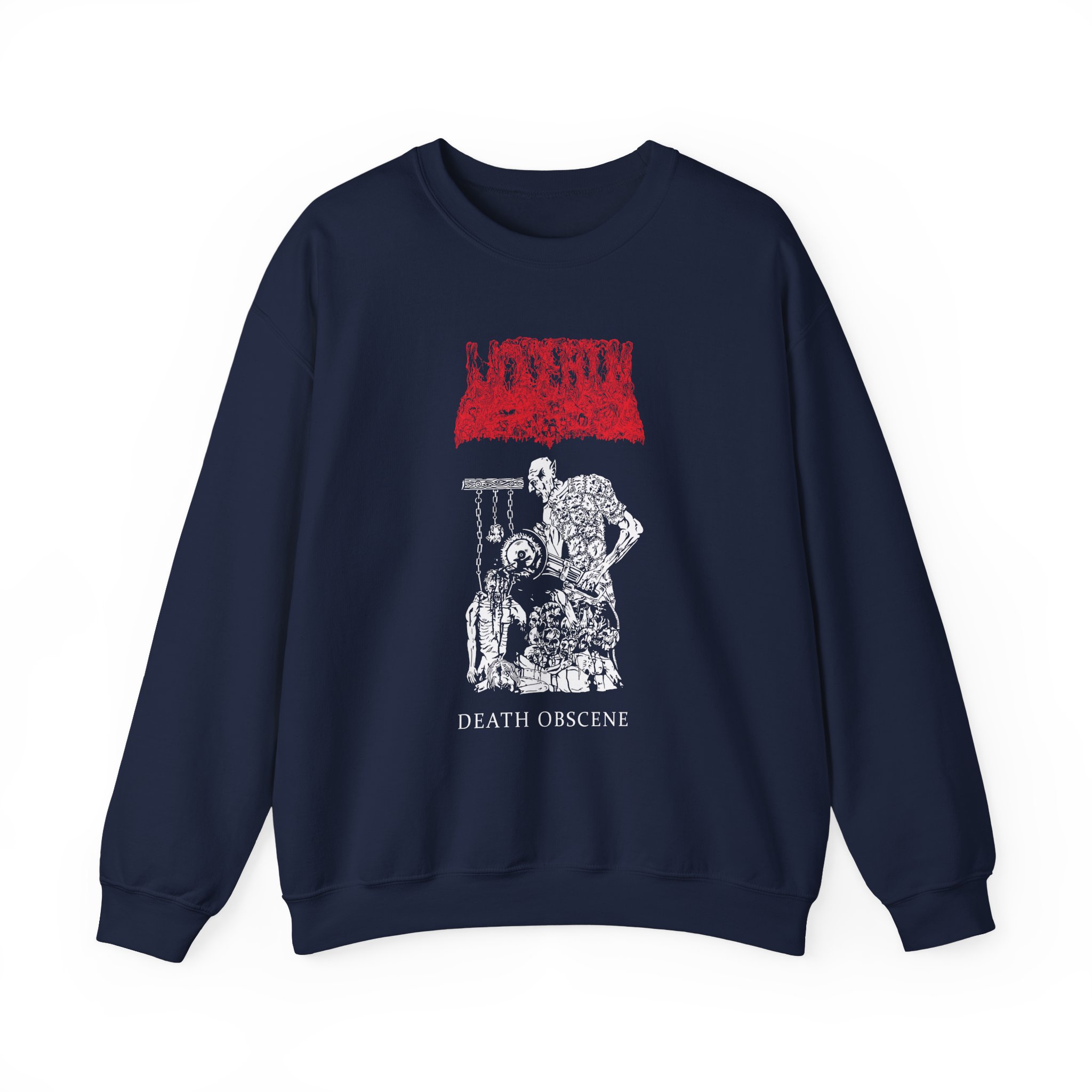 Undeath Death Obscene Unisex Heavy Blendâ„¢ Crewneck Sweatshirt