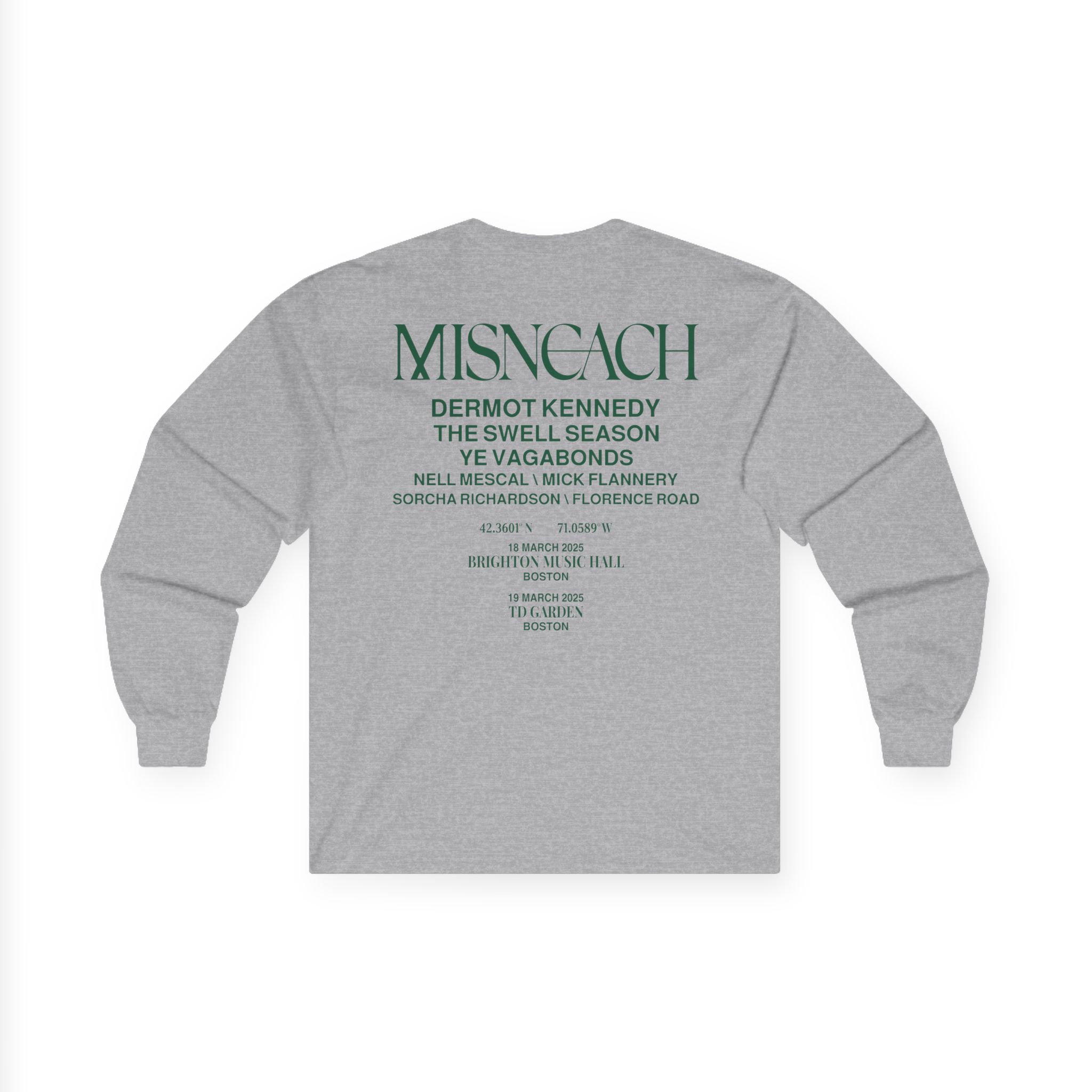 Dermot Kennedy Misneach Festival Event Unisex Ultra Cotton Long Sleeve Tee