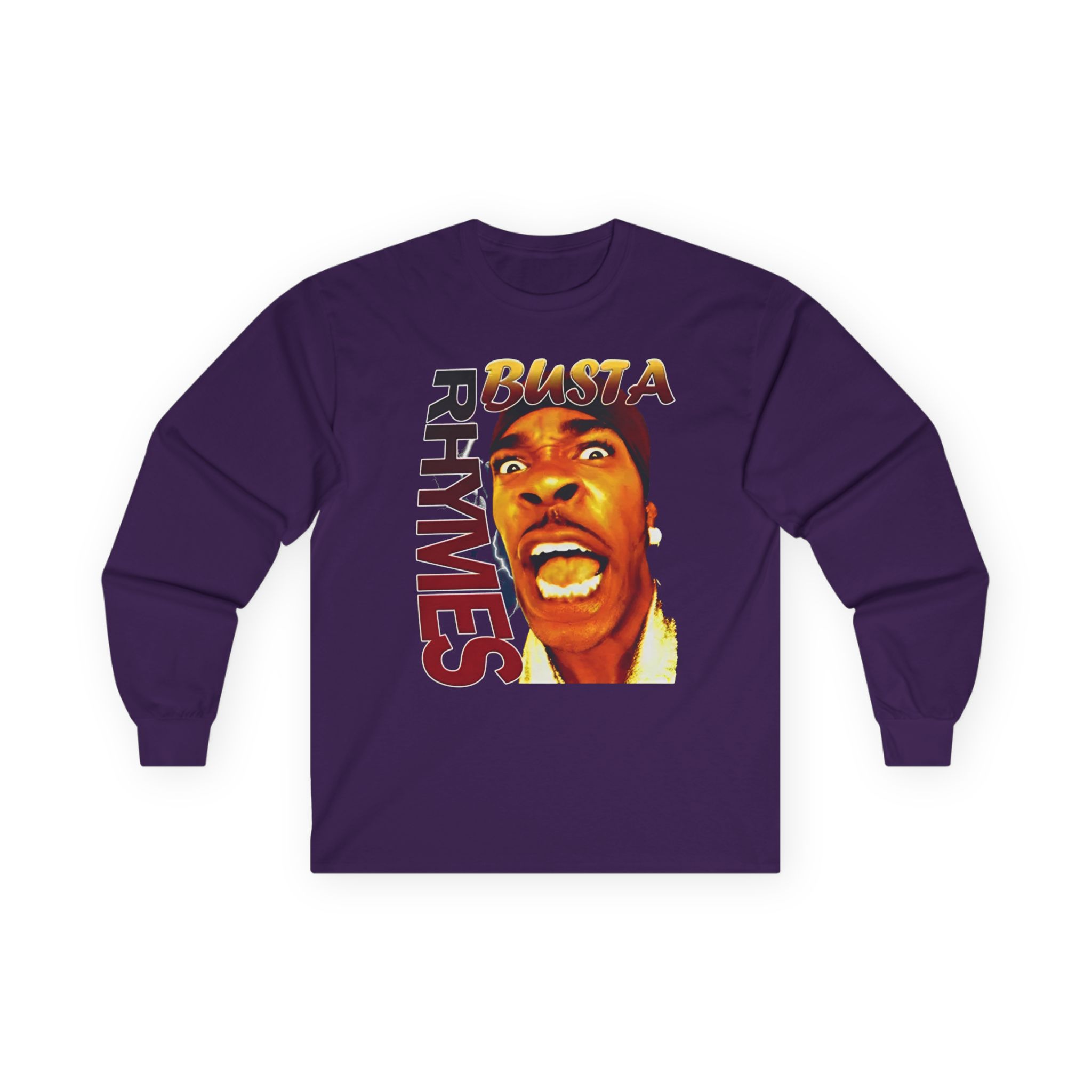 Busta Rhymes Unisex Ultra Cotton Long Sleeve Tee