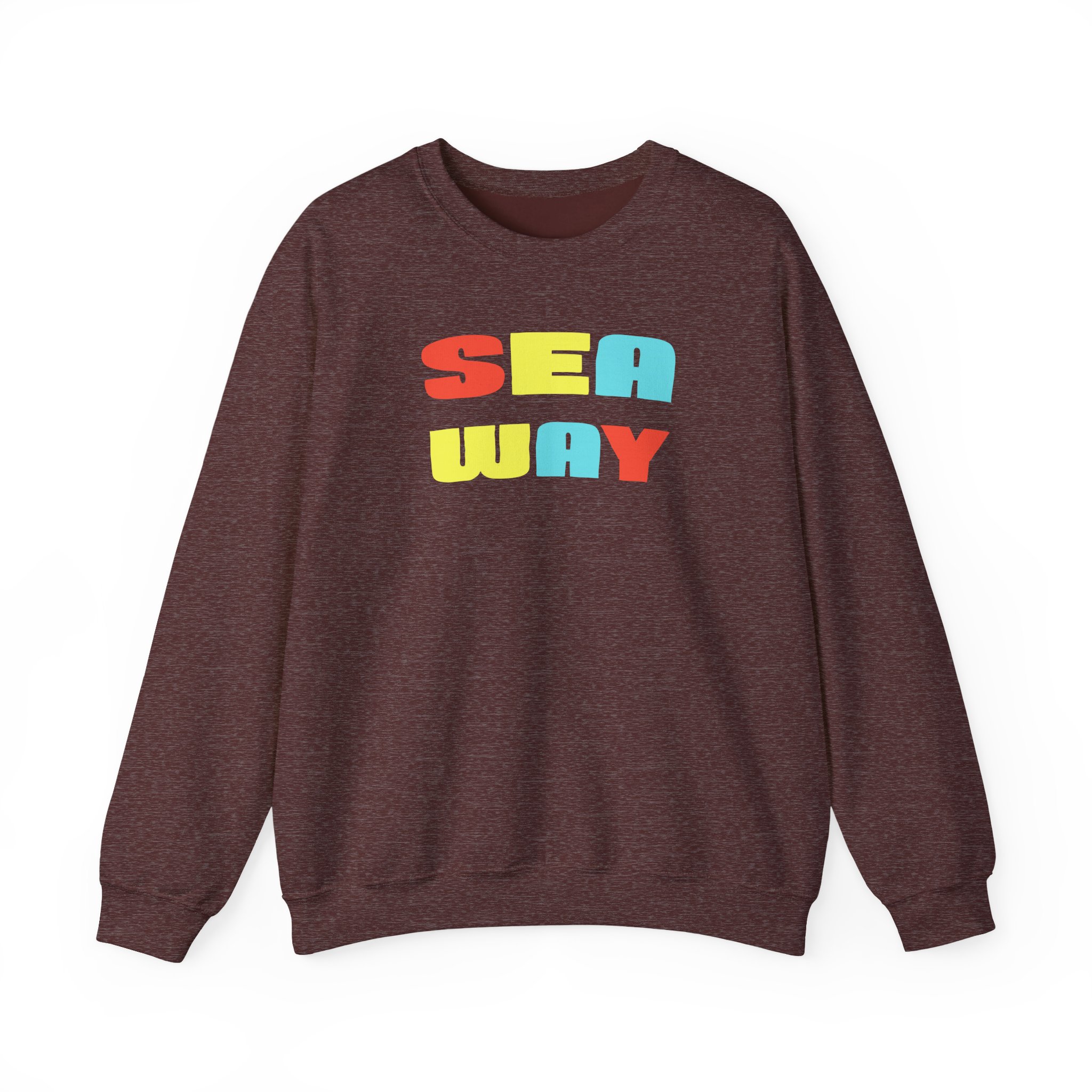 Seaway Big Vibe Stacked Unisex Heavy Blendâ„¢ Crewneck Sweatshirt