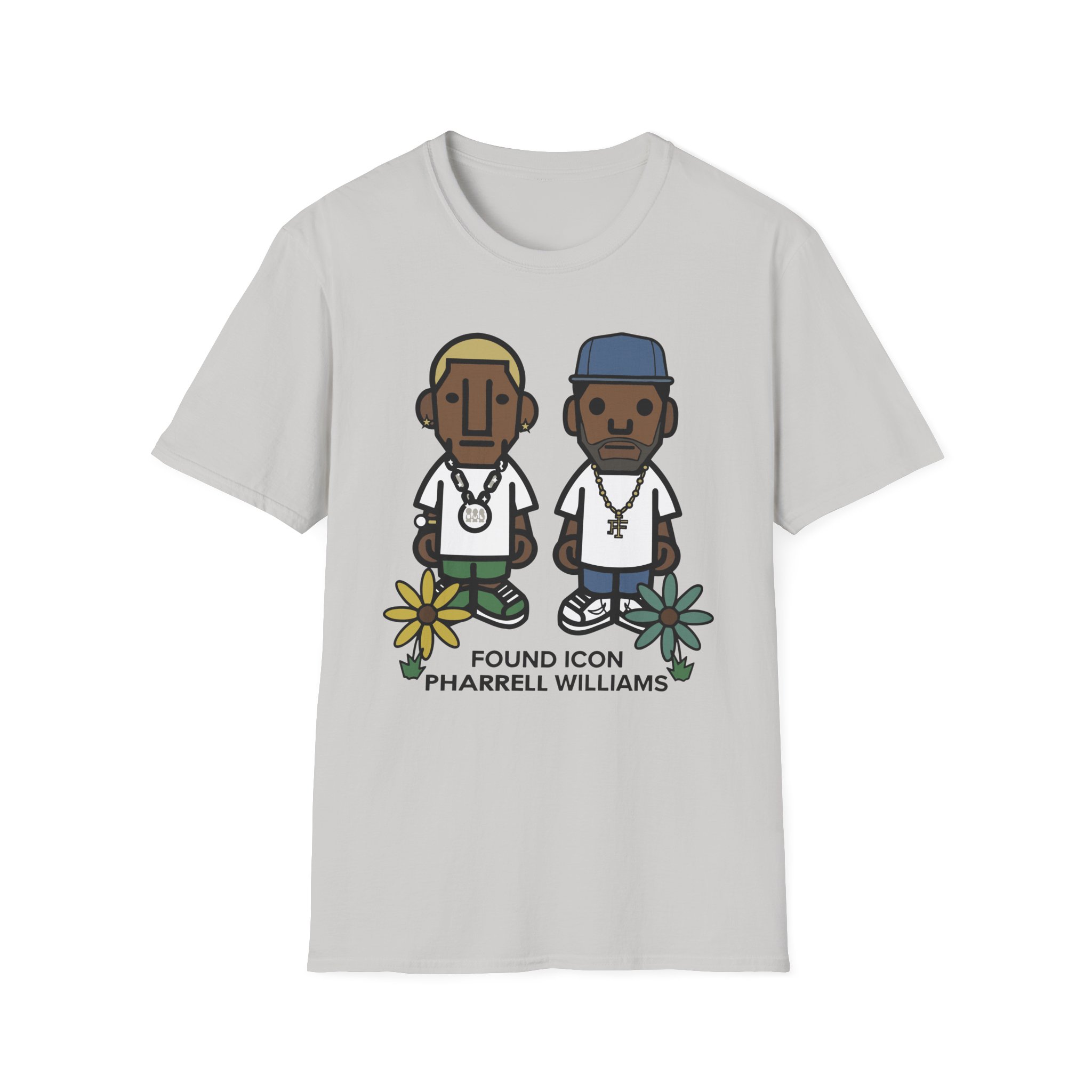 Pharrell Williams Found Icon Unisex Softstyle T-Shirt