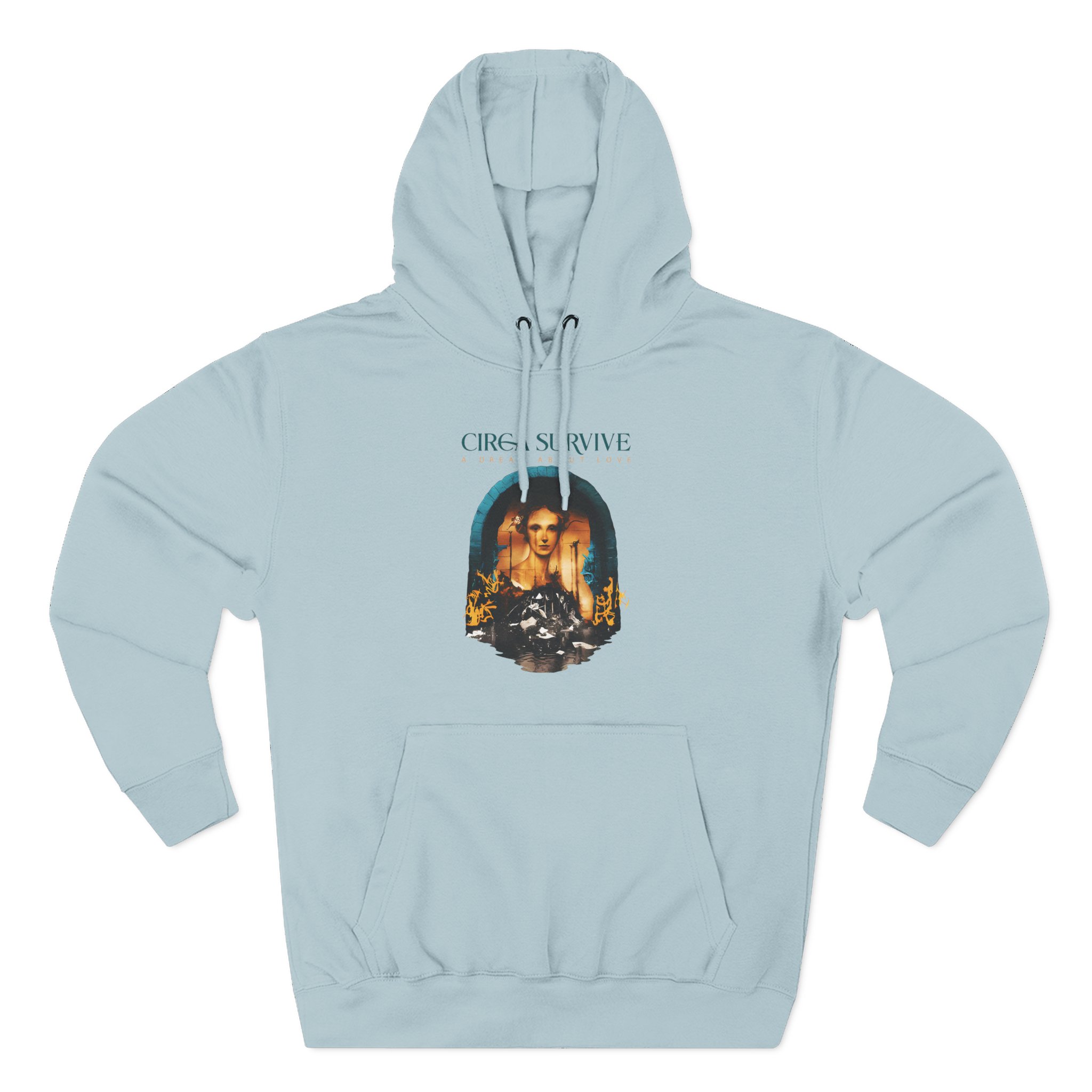 Circa Survive ADAL Cover Three-Panel Fleece Hoodie