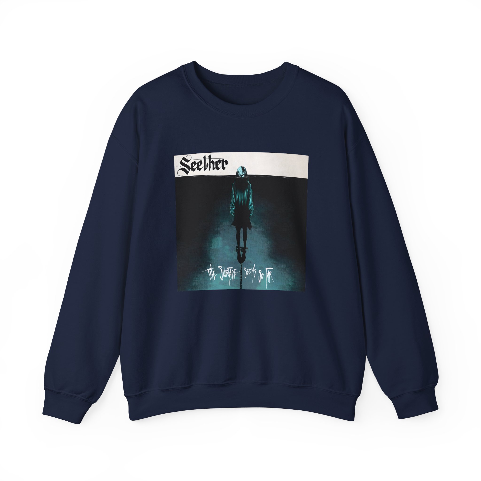 Seether the Surface Seems So Far Unisex Heavy Blendâ„¢ Crewneck Sweatshirt