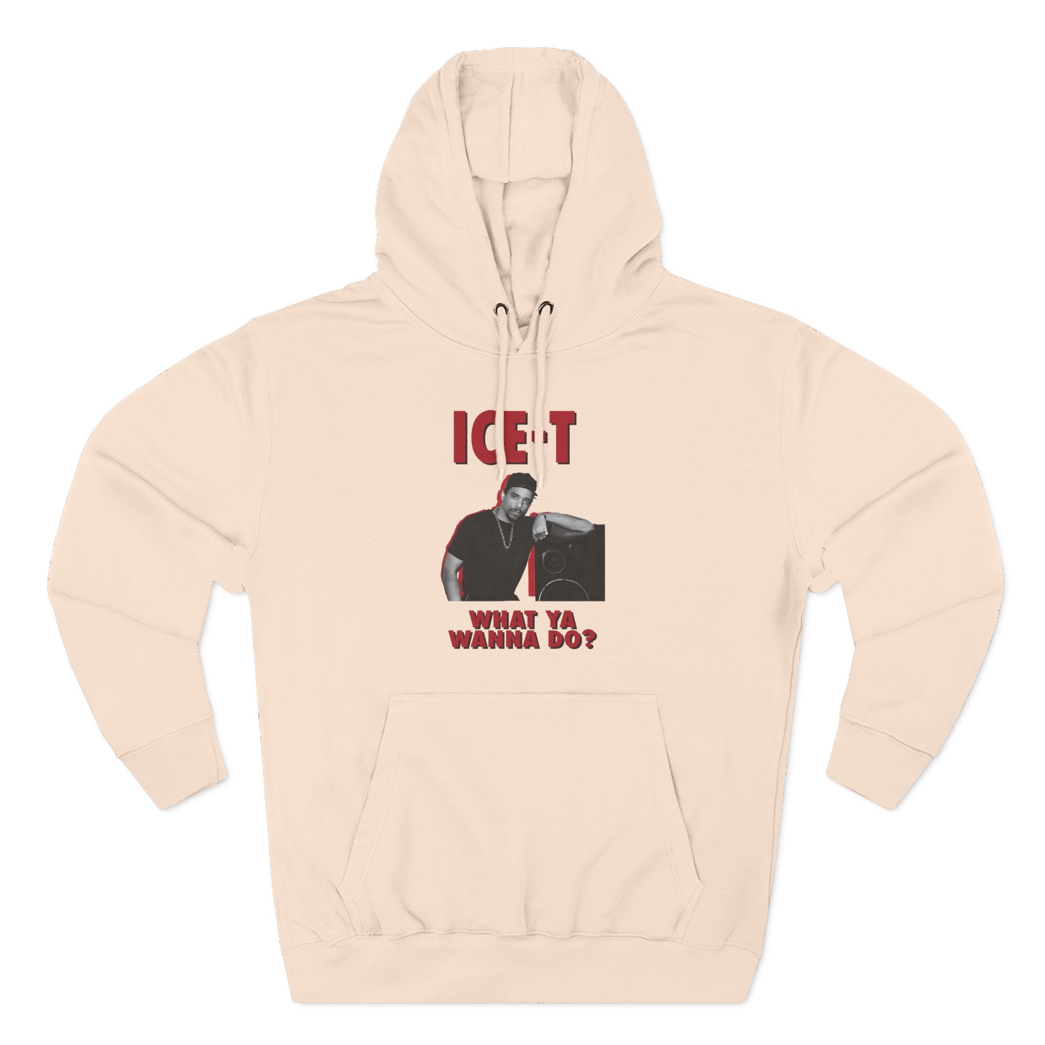 Ice-t What Ya Wanna Do Three-Panel Fleece Hoodie