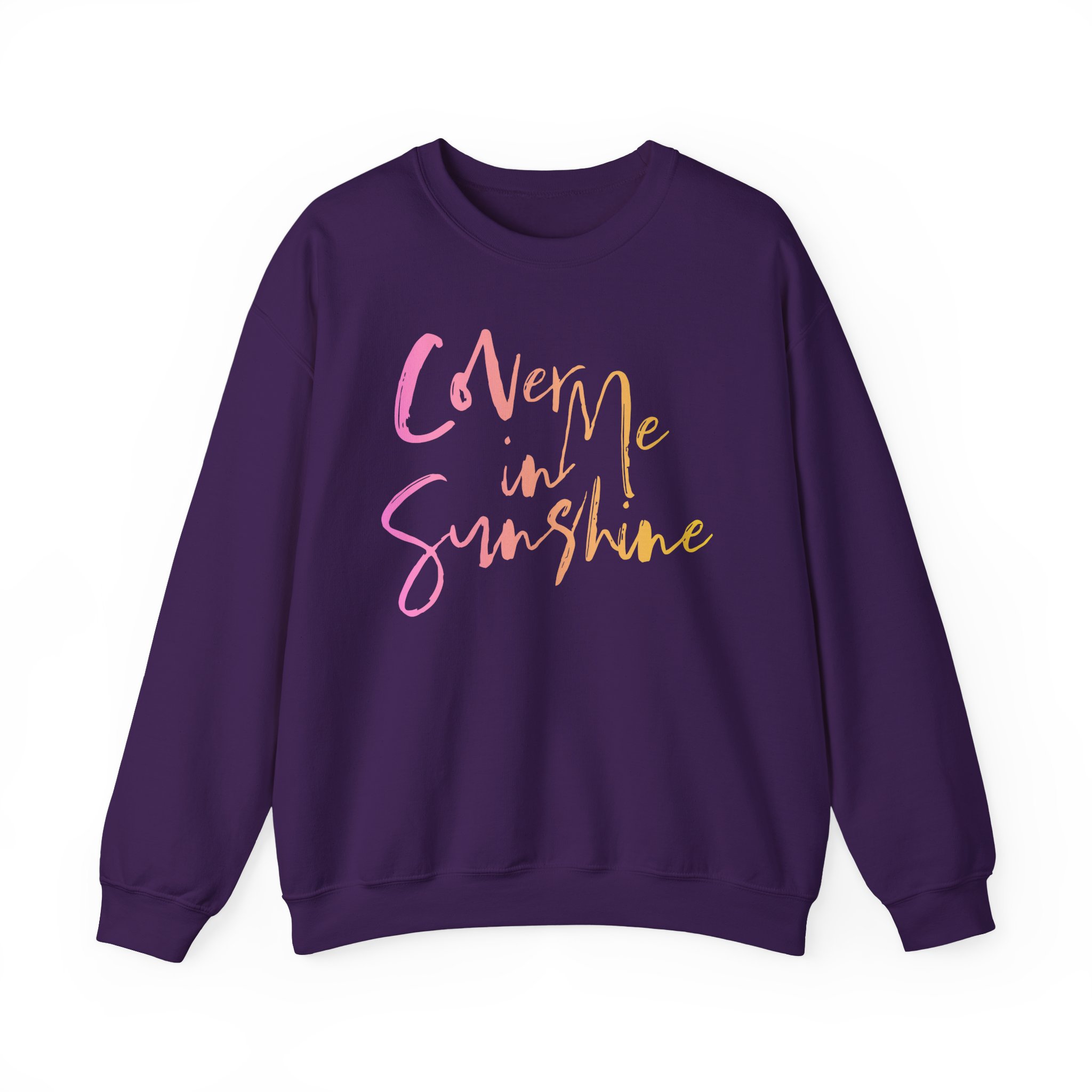 P!nk Gradient Cover Me in Sunshine Unisex Heavy Blendâ„¢ Crewneck Sweatshirt