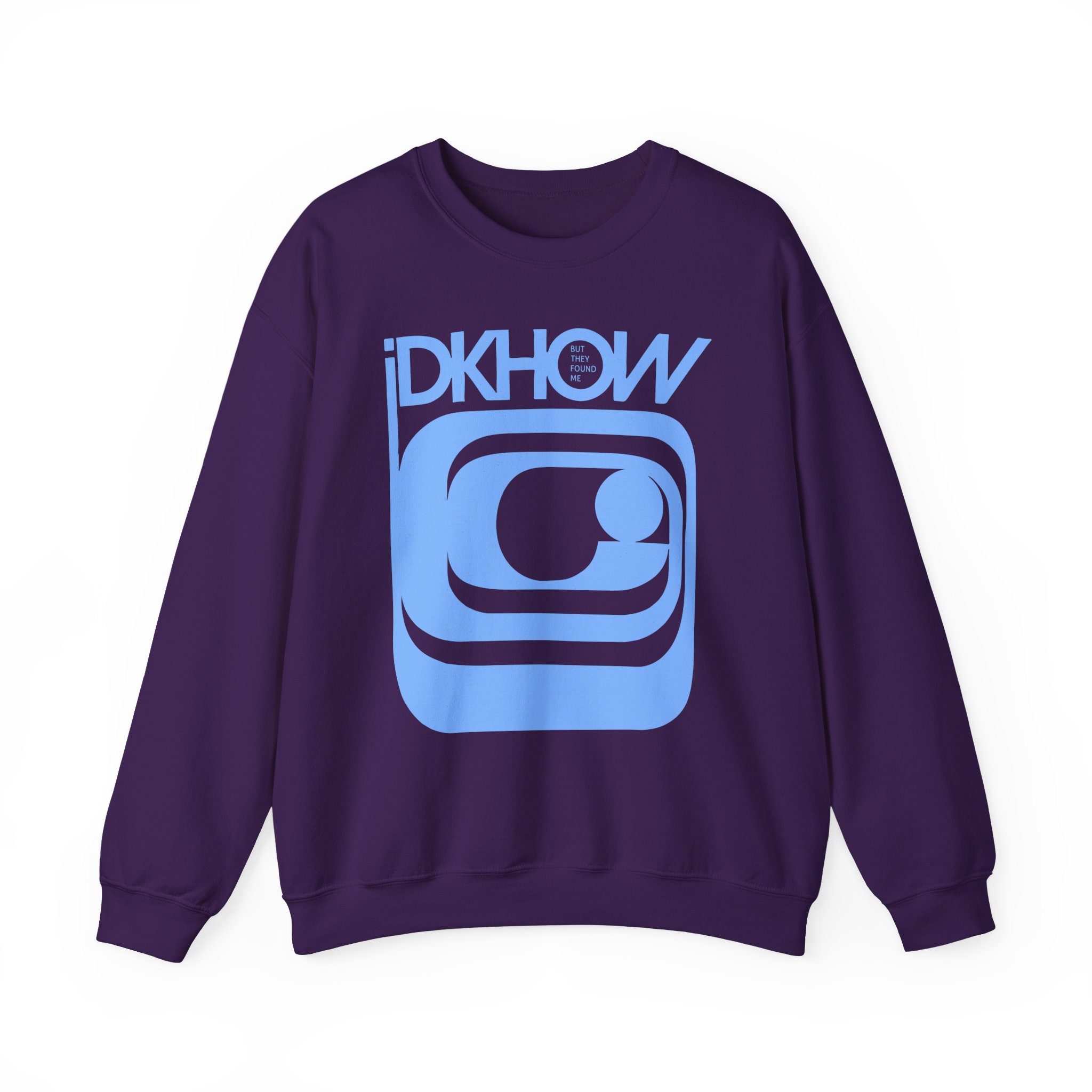 iDKHOW SWIRL MONITOR Unisex Heavy Blendâ„¢ Crewneck Sweatshirt