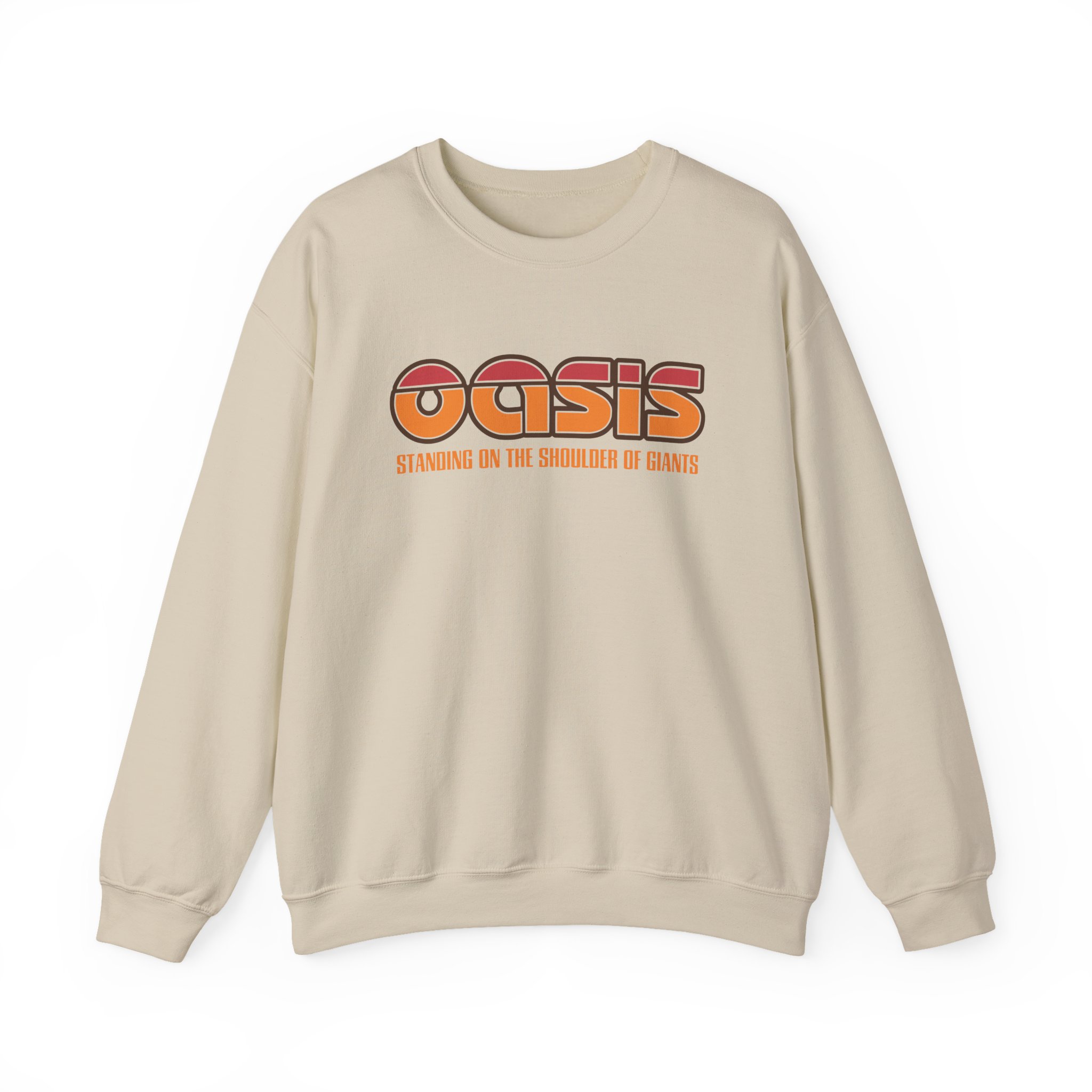 Oasis Standing On The Shoulder Of Giants Unisex Heavy Blendâ„¢ Crewneck Sweatshirt