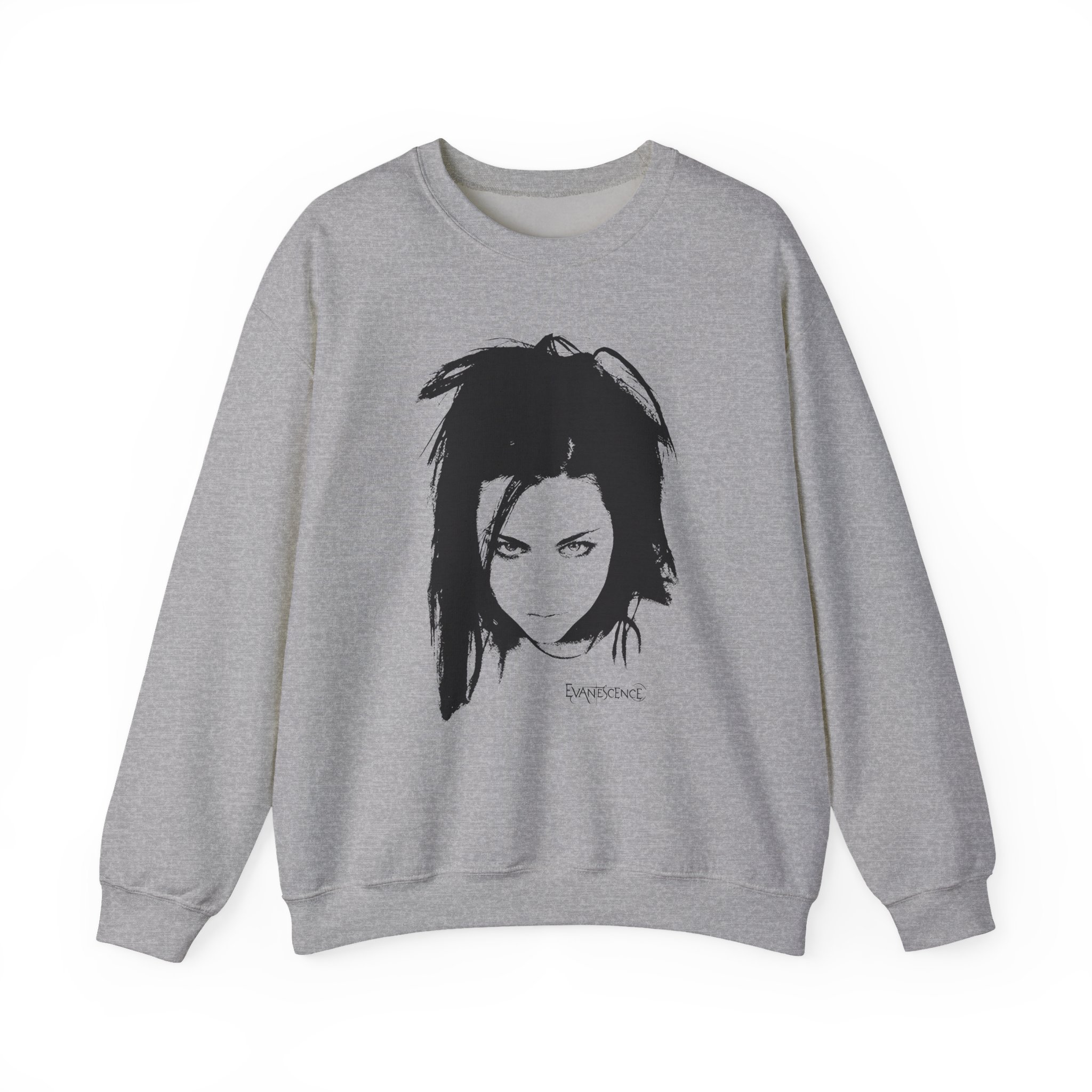 Evanescence Amy Face Unisex Heavy Blendâ„¢ Crewneck Sweatshirt