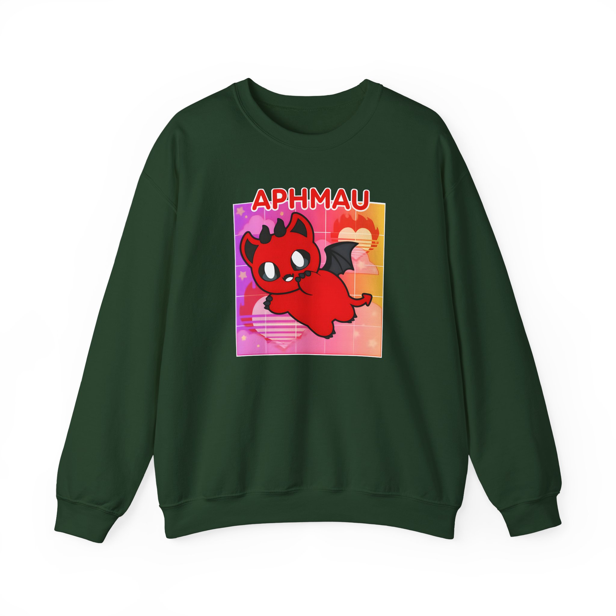 Aphmau Demon Cat Unisex Heavy Blendâ„¢ Crewneck Sweatshirt