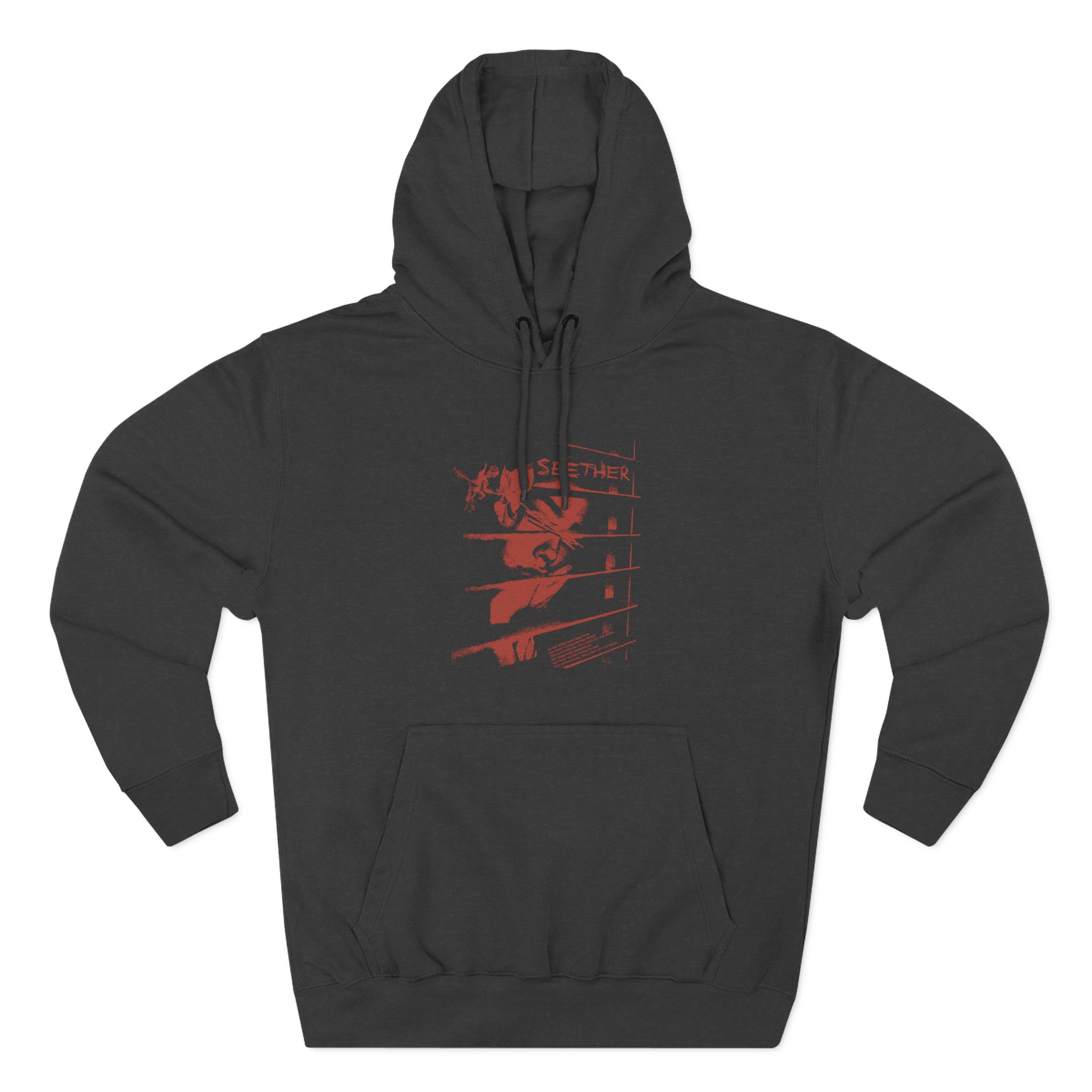 Seether Three-Panel Fleece Hoodie