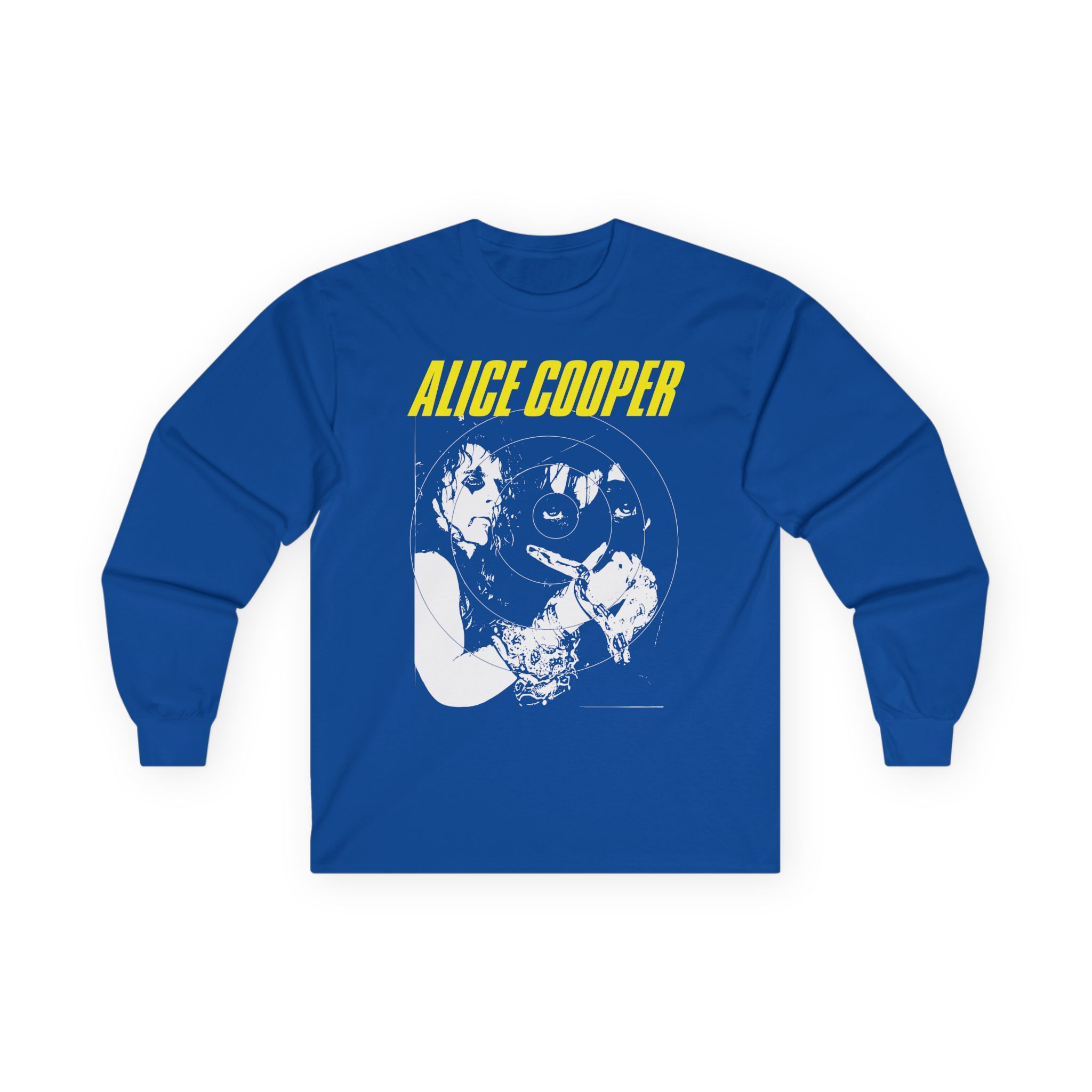 Alice Cooper Radial Horror Unisex Ultra Cotton Long Sleeve Tee