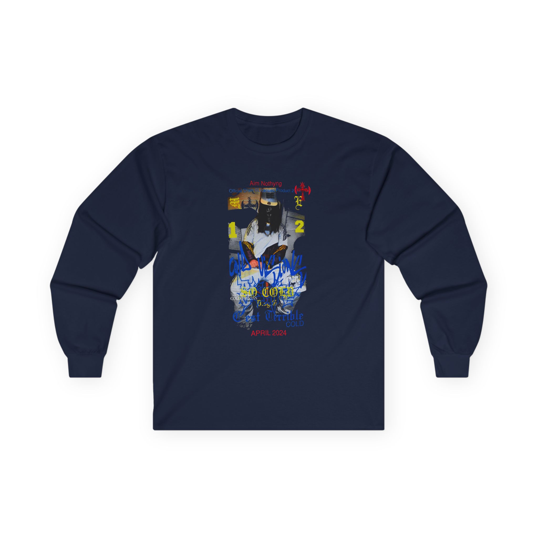 Bladee Aim Nothyng Unisex Ultra Cotton Long Sleeve Tee