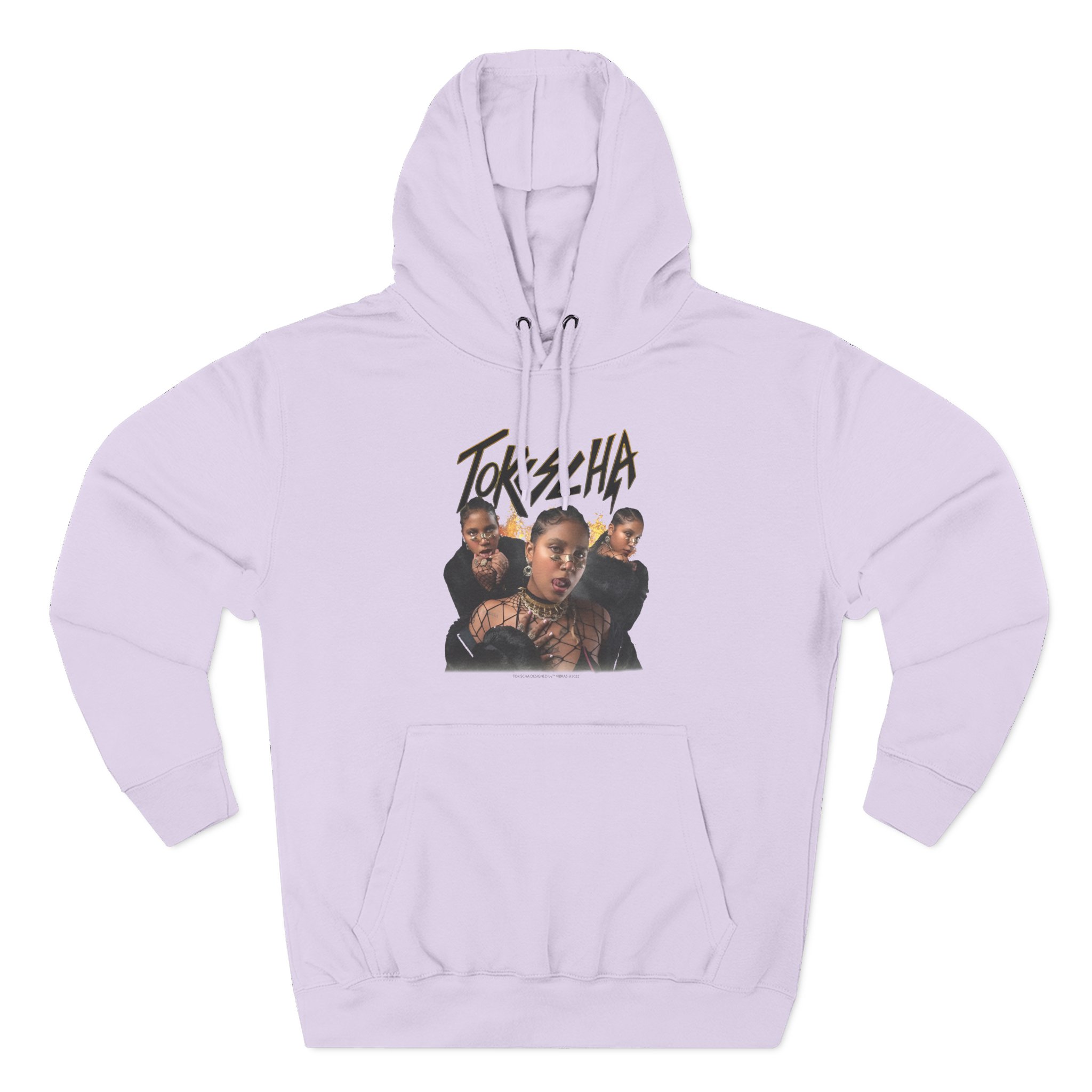 Tokischa Three-Panel Fleece Hoodie
