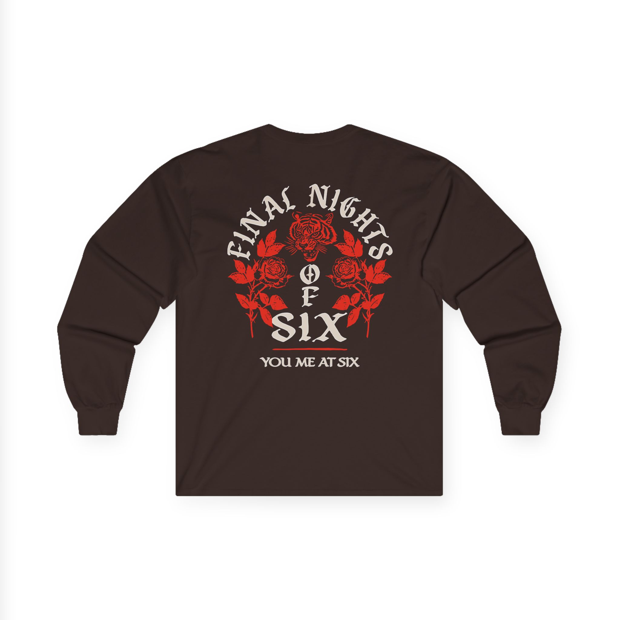 You Me at Six Final Nights of Six Tour Unisex Ultra Cotton Long Sleeve Tee