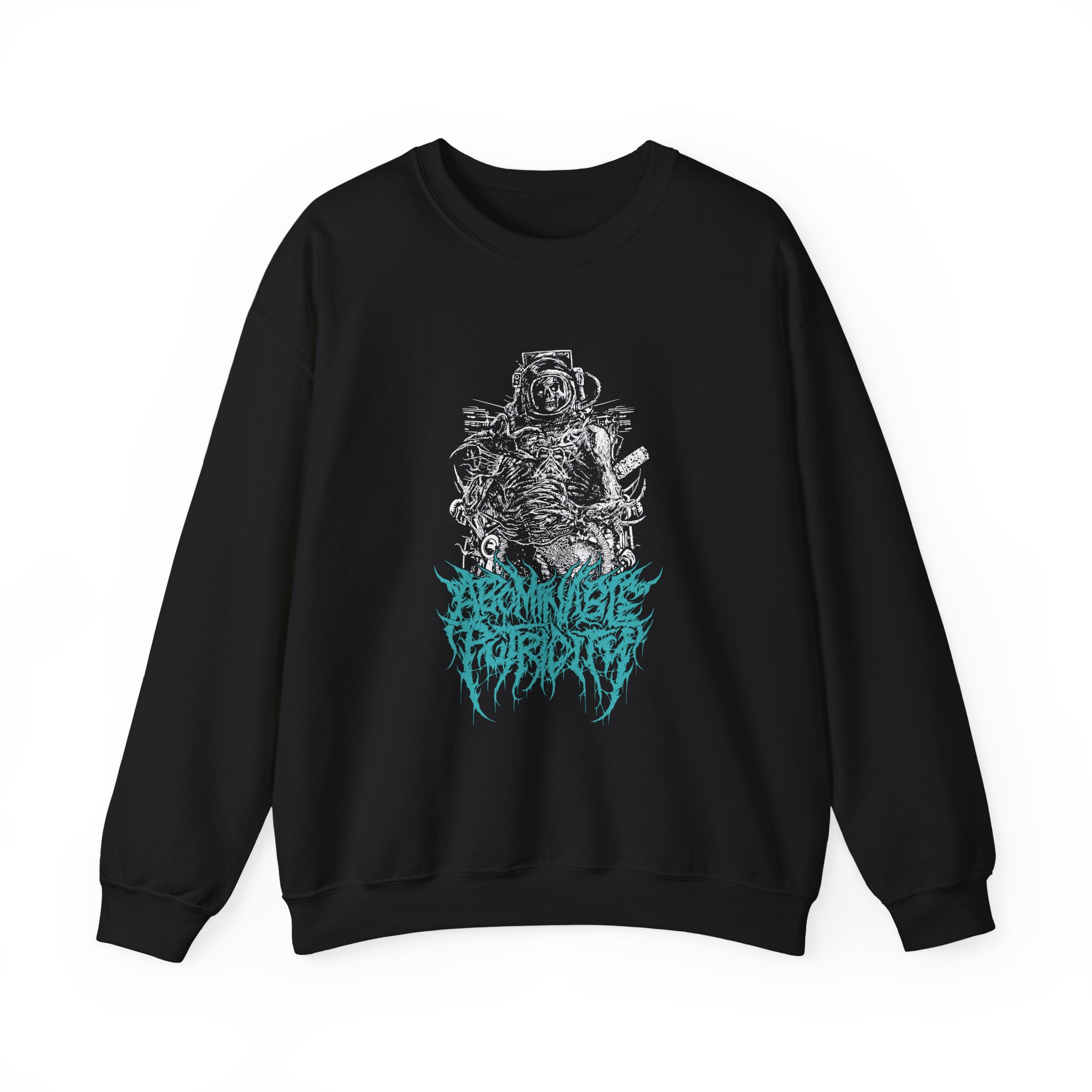 Abominable Putridity Rotted In Space Unisex Heavy Blendâ„¢ Crewneck Sweatshirt