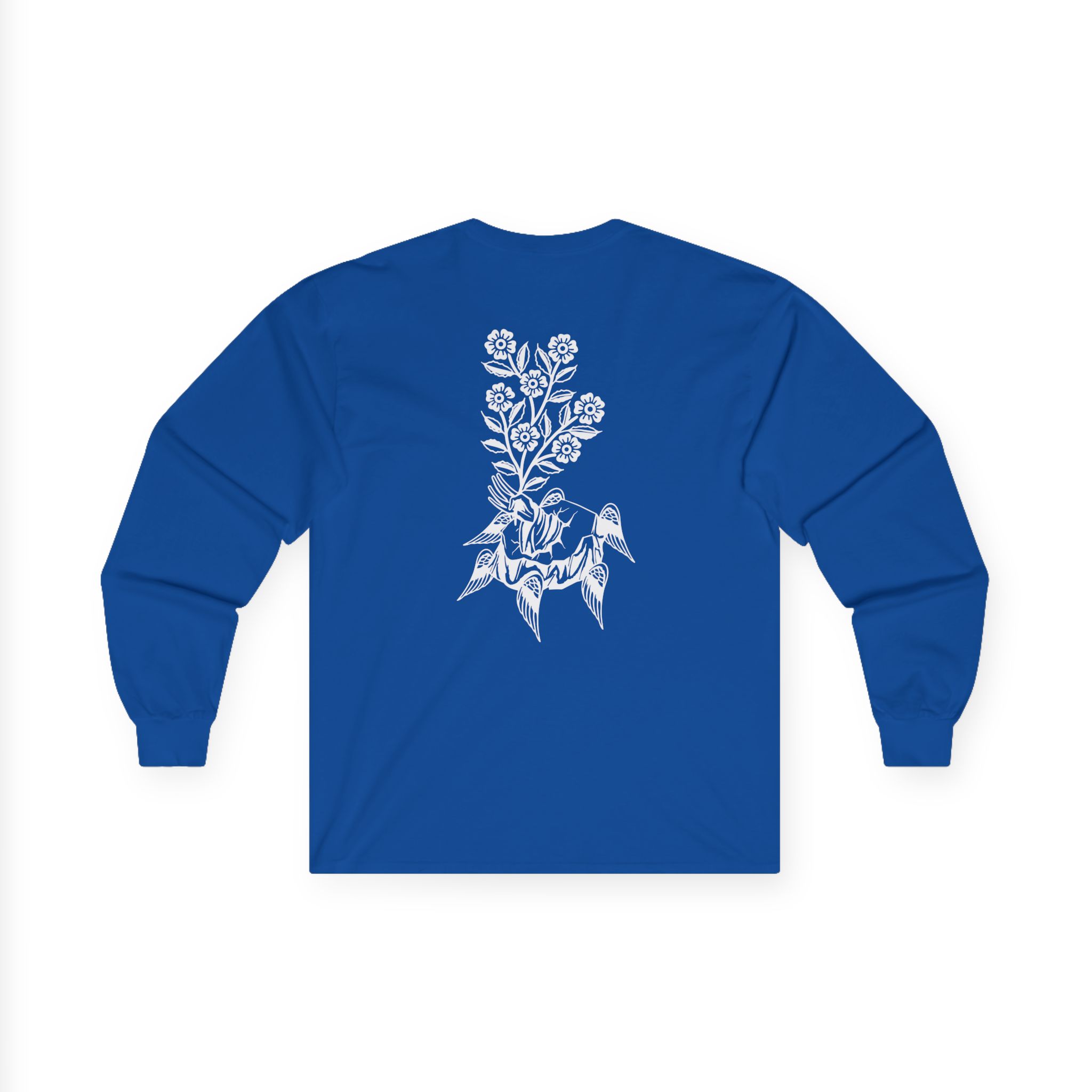 Fireworks Flowers Unisex Ultra Cotton Long Sleeve Tee