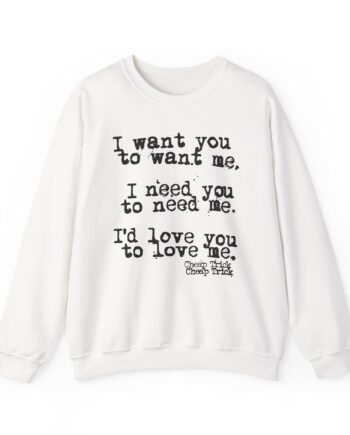 Cheap Trick I Want You to Want Me Unisex Heavy Blend™ Crewneck Sweatshirt