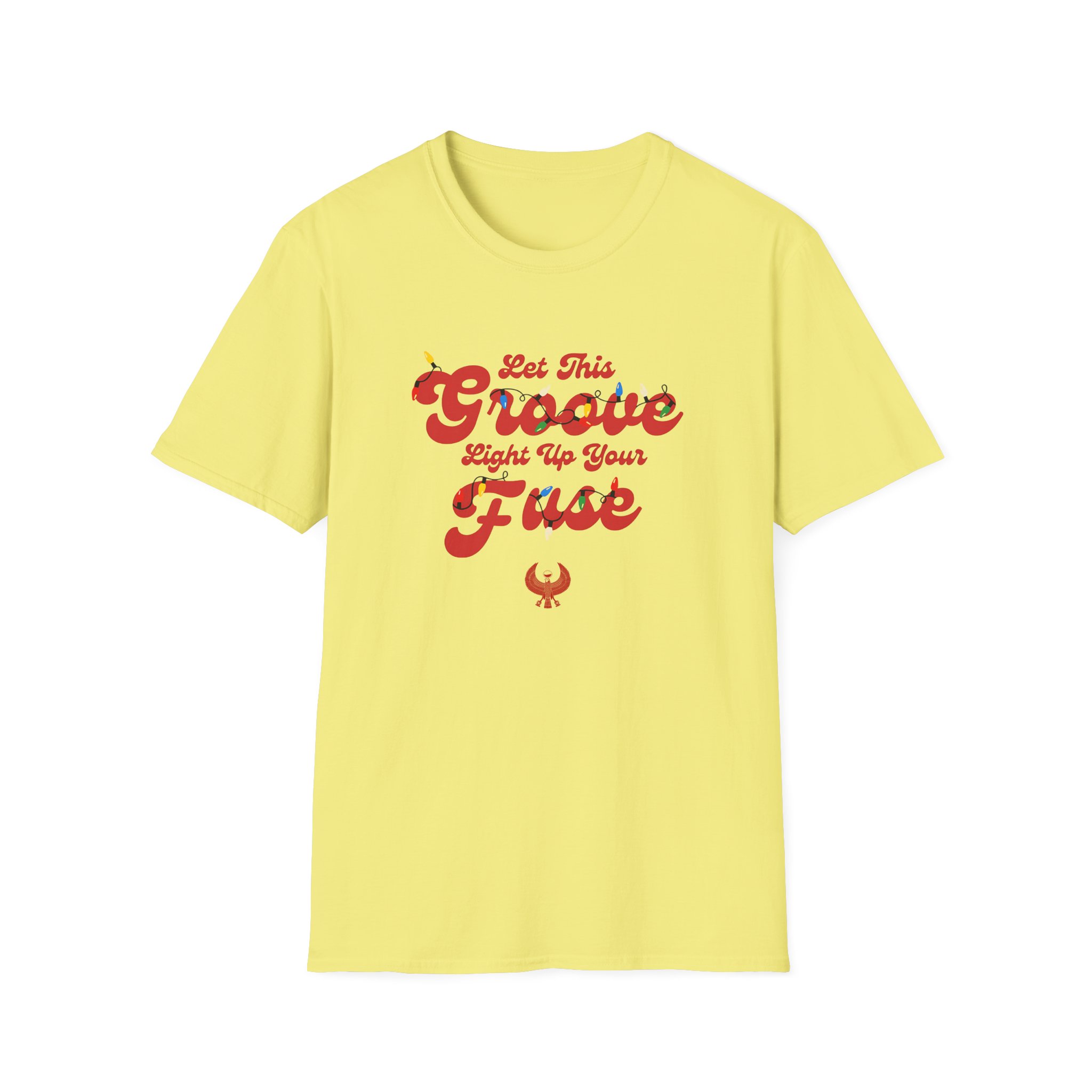 Earth Wind & Fire Light Up Your Fuse Unisex Softstyle T-Shirt