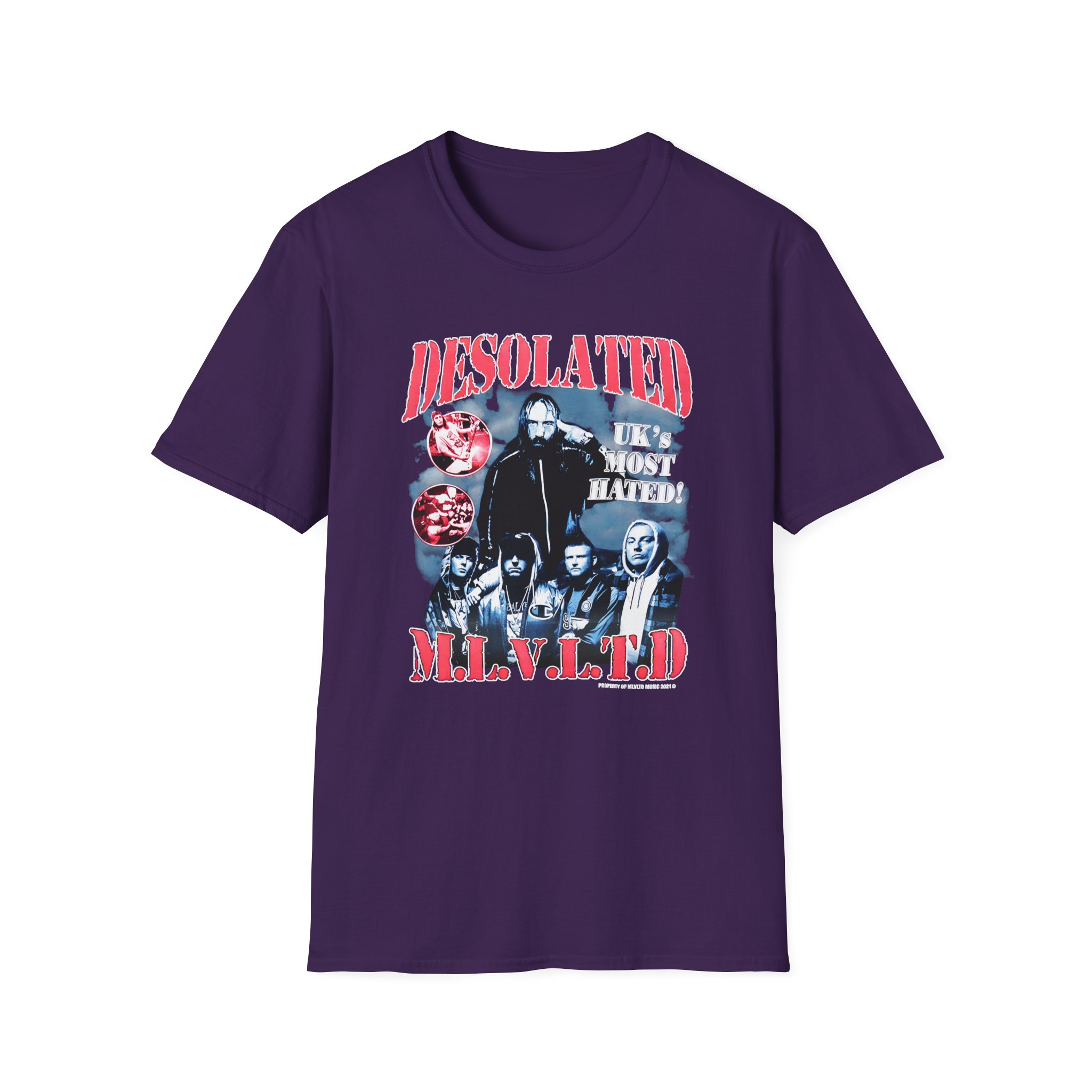 Desolated UK's Most Hated Unisex Softstyle T-Shirt
