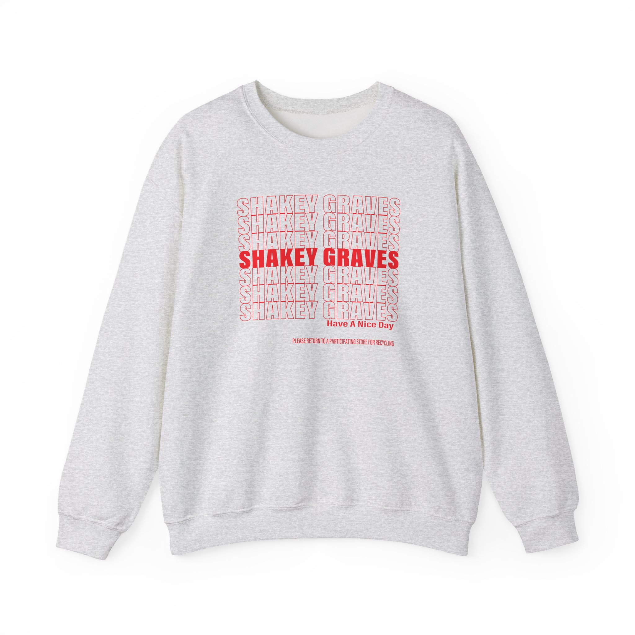 Shakey Graves Thank You Unisex Heavy Blendâ„¢ Crewneck Sweatshirt