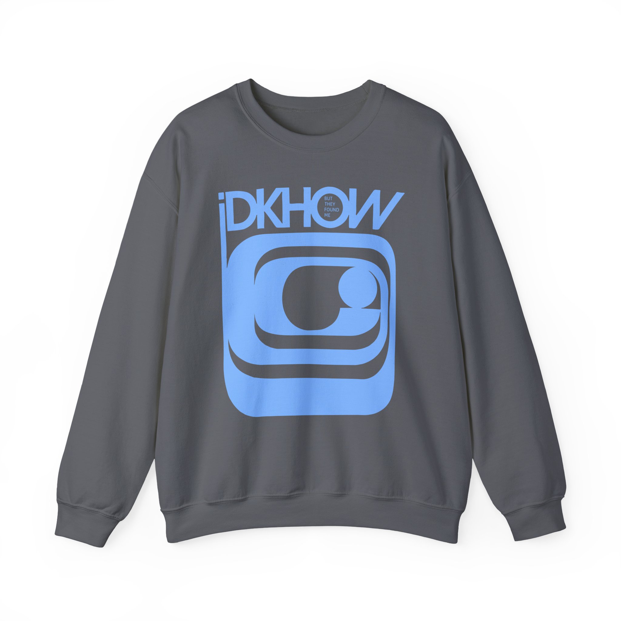 iDKHOW SWIRL MONITOR Unisex Heavy Blendâ„¢ Crewneck Sweatshirt
