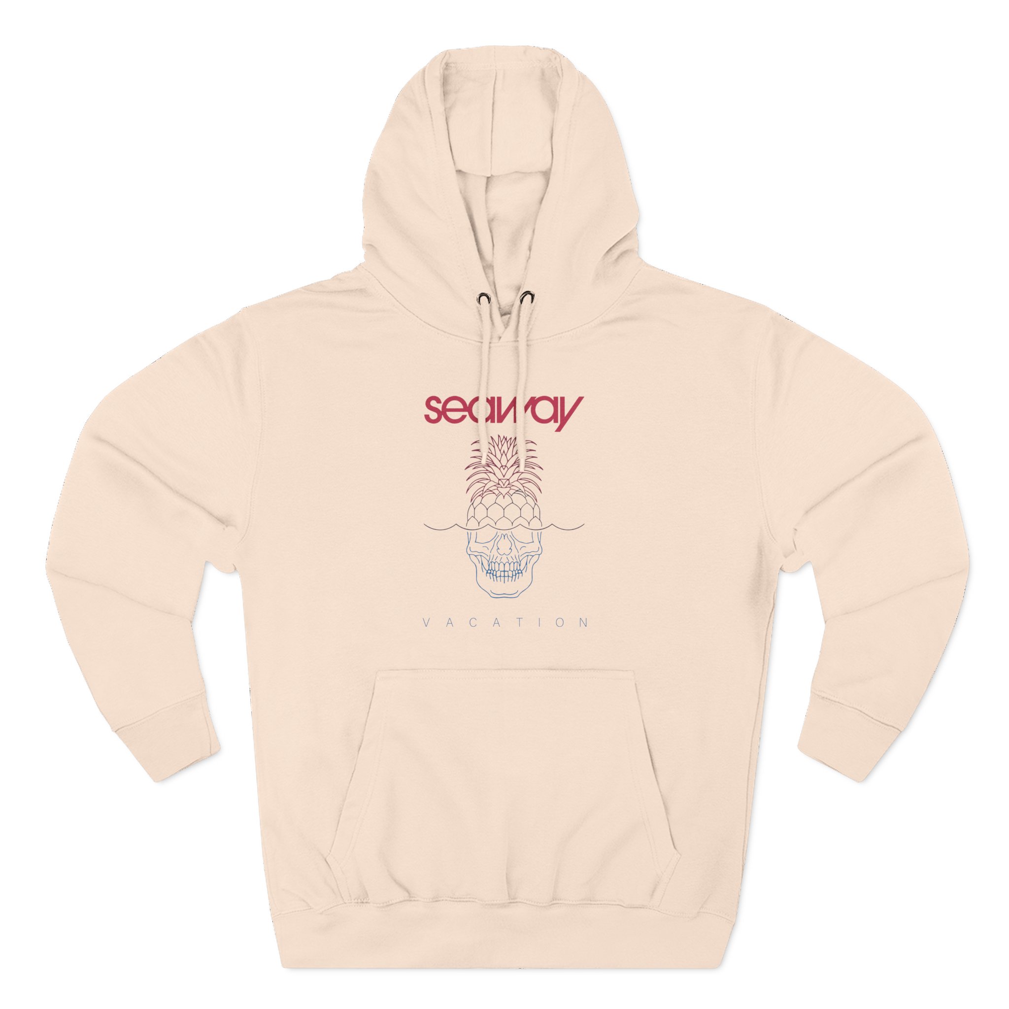Seaway Vacation Three-Panel Fleece Hoodie