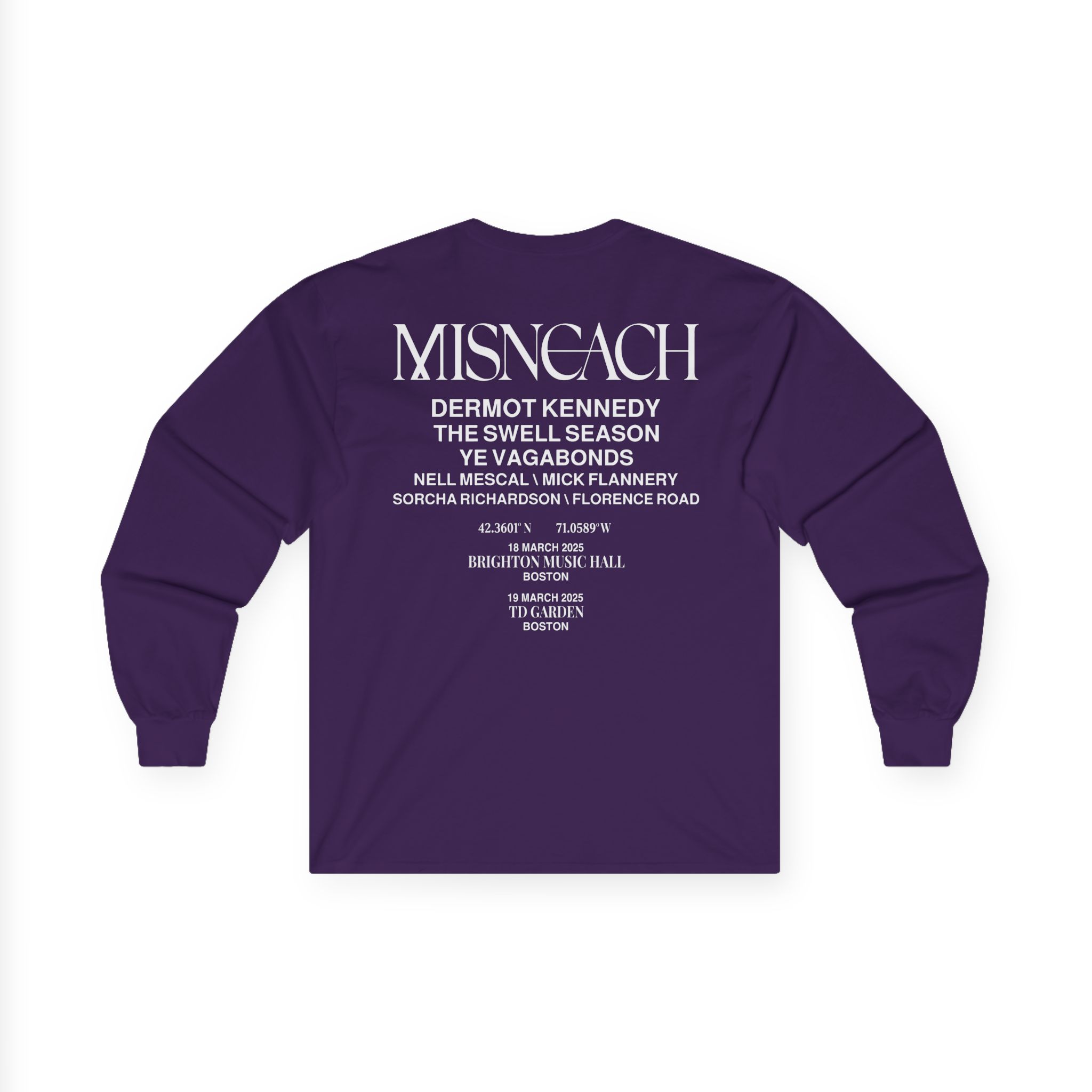 Dermot Kennedy Misneach Festival Unisex Ultra Cotton Long Sleeve Tee