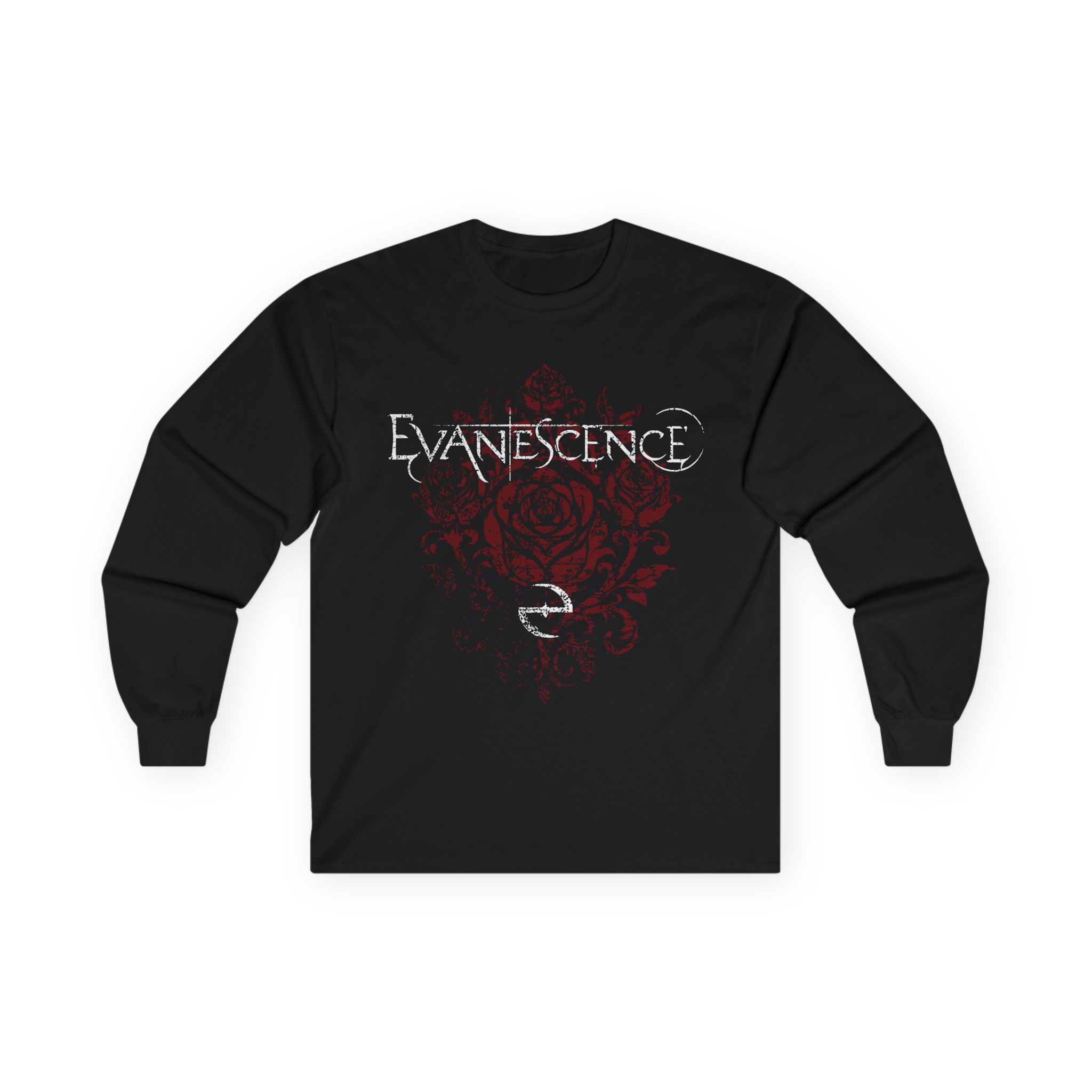 Evanescence Rose Logo Unisex Ultra Cotton Long Sleeve Tee