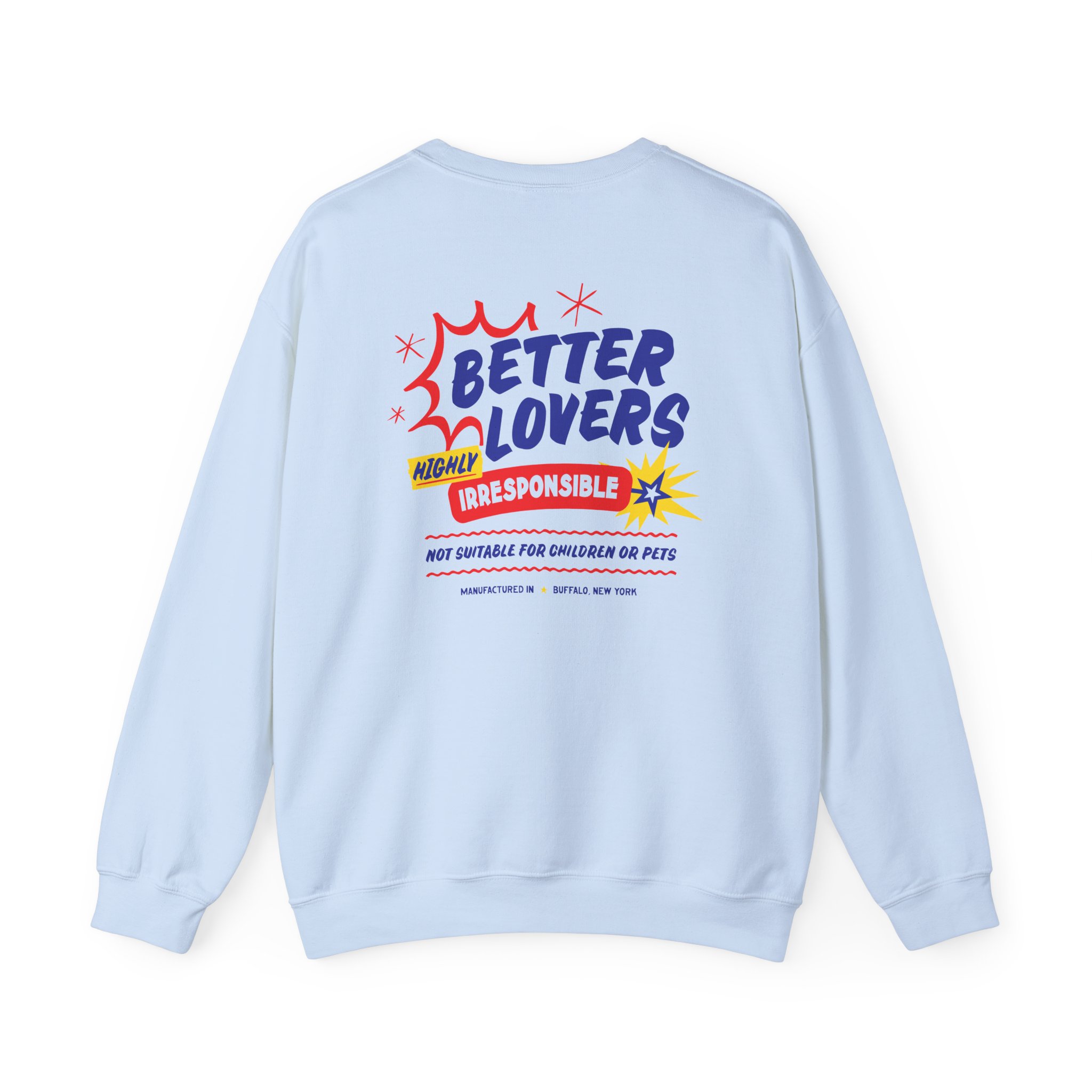 Better Lovers Not Suitable for Children Unisex Heavy Blendâ„¢ Crewneck Sweatshirt
