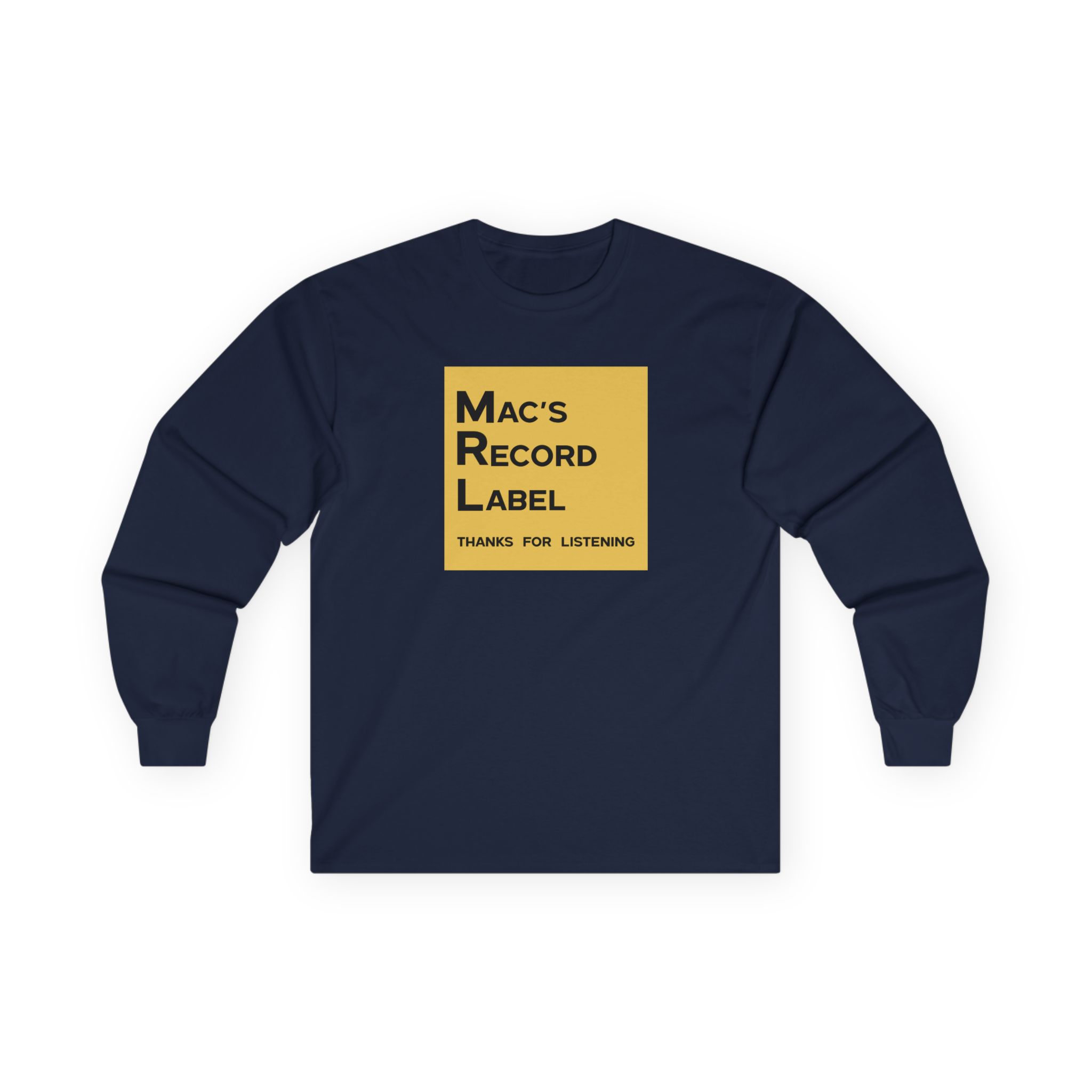 Mac Demarco Label Logo Unisex Ultra Cotton Long Sleeve Tee