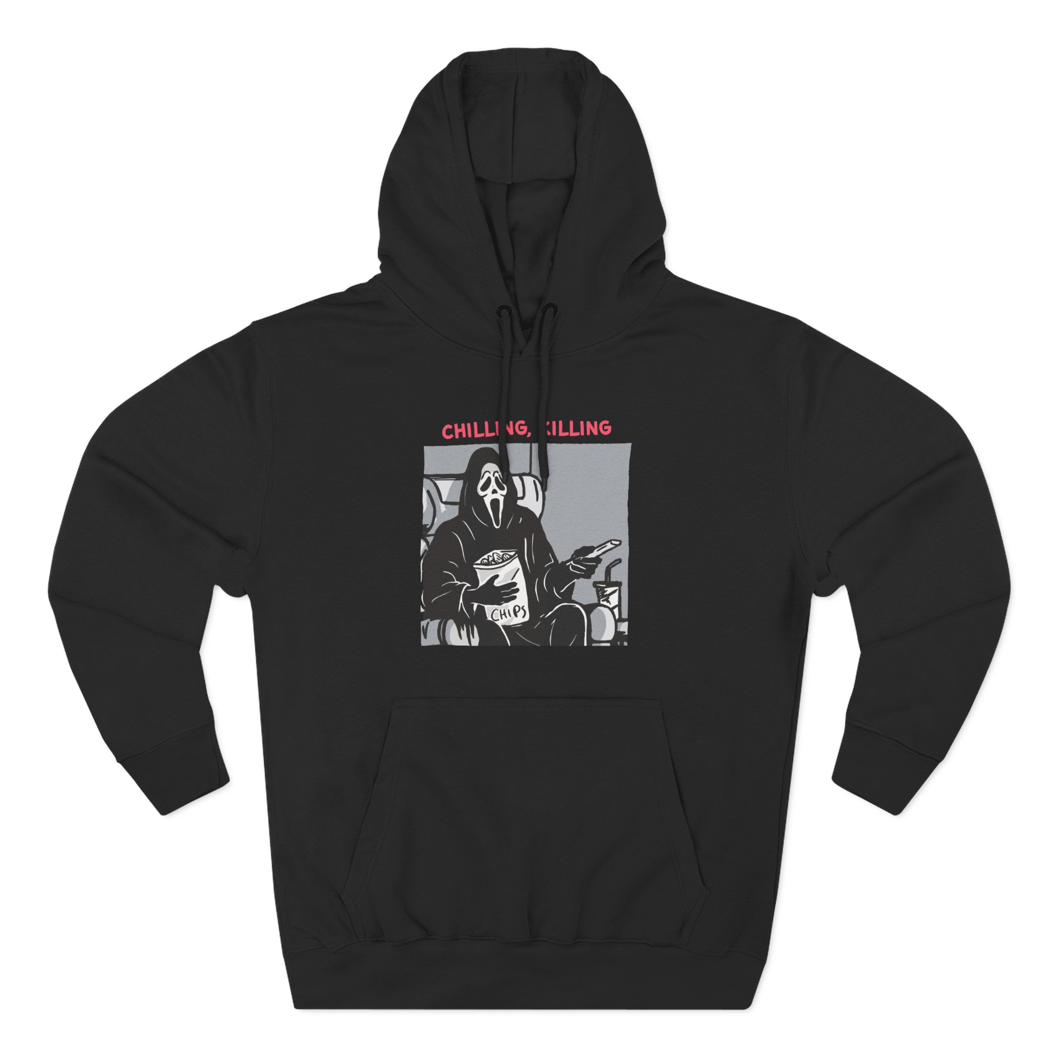 Ghostface Chillin' Killin Three-Panel Fleece Hoodie