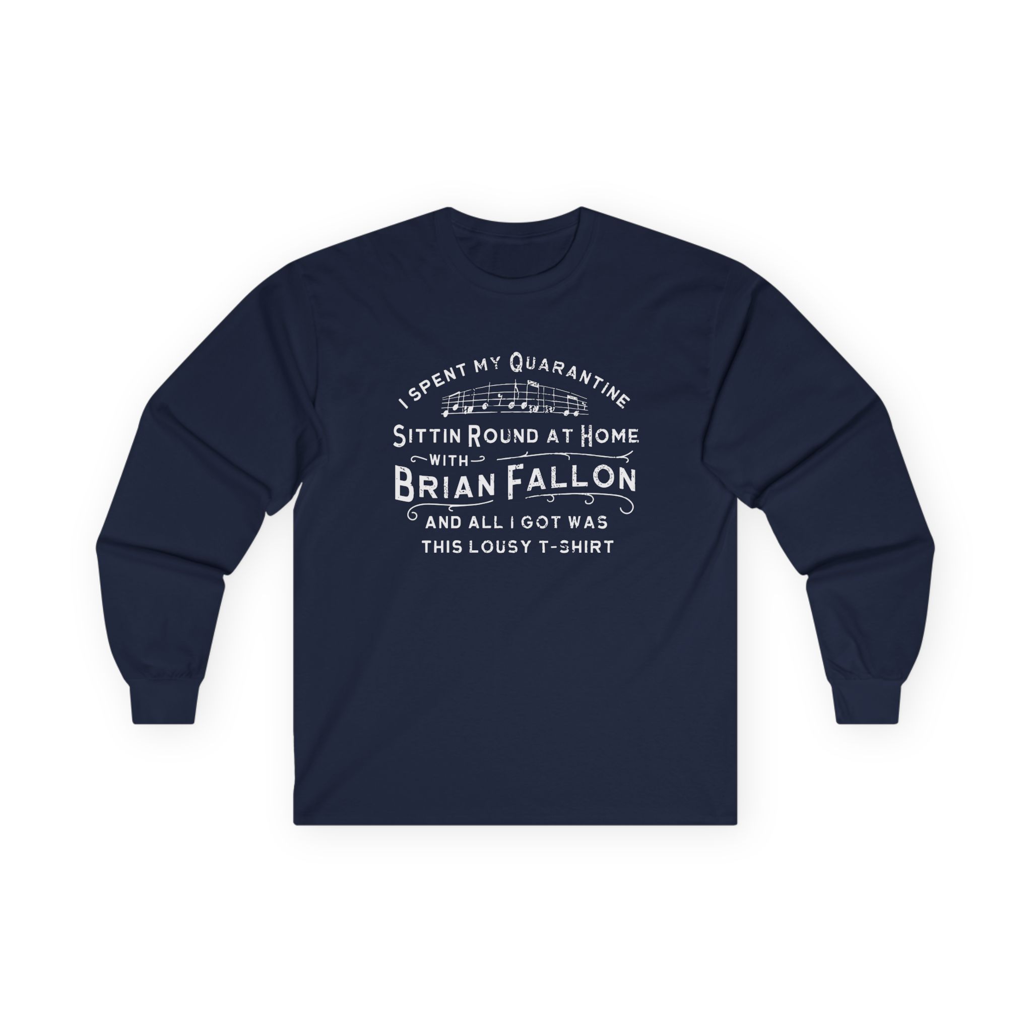 Brian Fallon Sittin Round Unisex Ultra Cotton Long Sleeve Tee