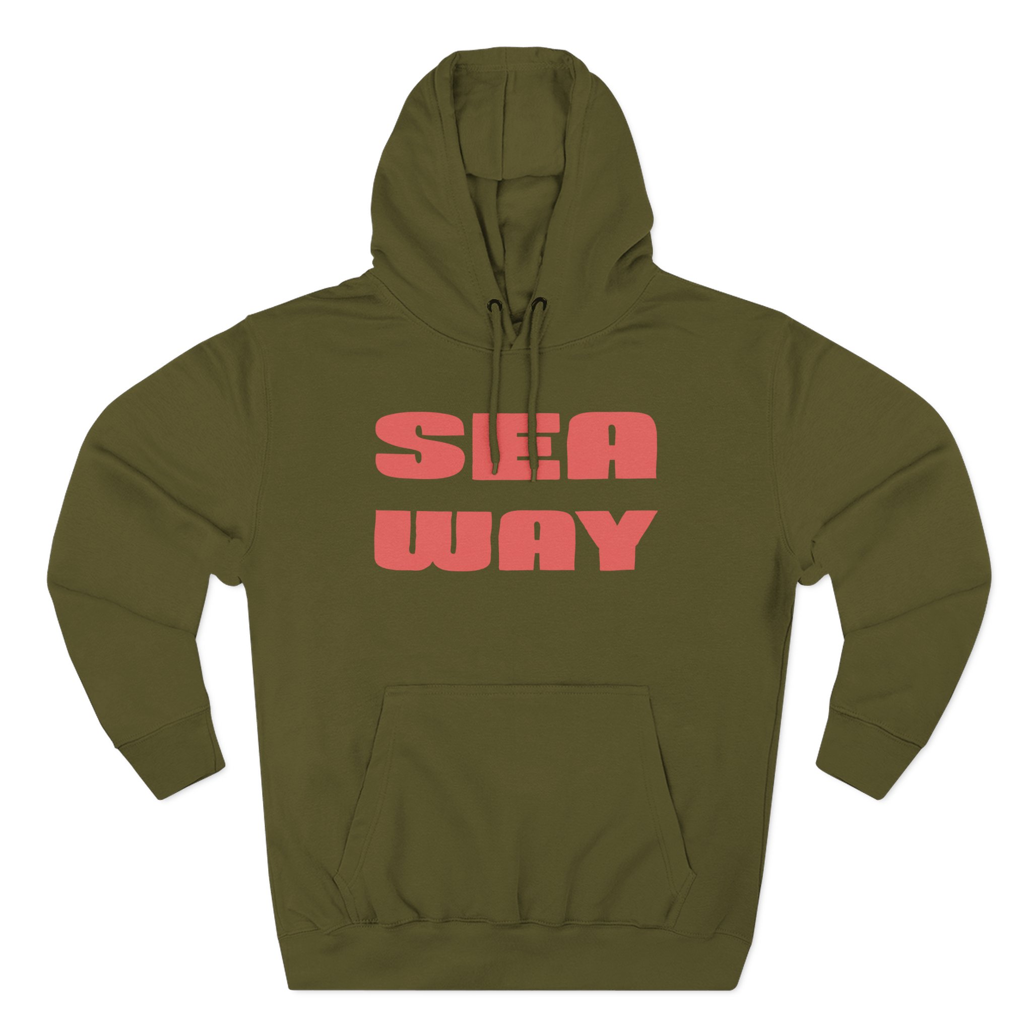 Seaway Big Vibe Three-Panel Fleece Hoodie
