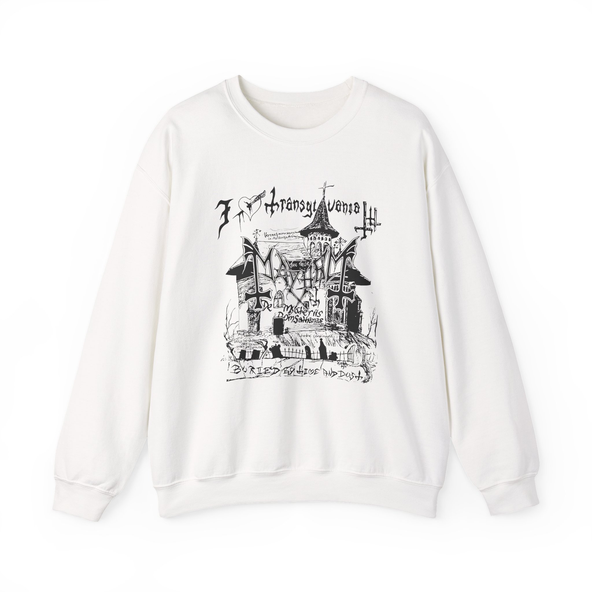 Mayhem Transylvania Unisex Heavy Blendâ„¢ Crewneck Sweatshirt