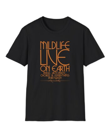 Mildlife Live on Earth Unisex Softstyle T-Shirt