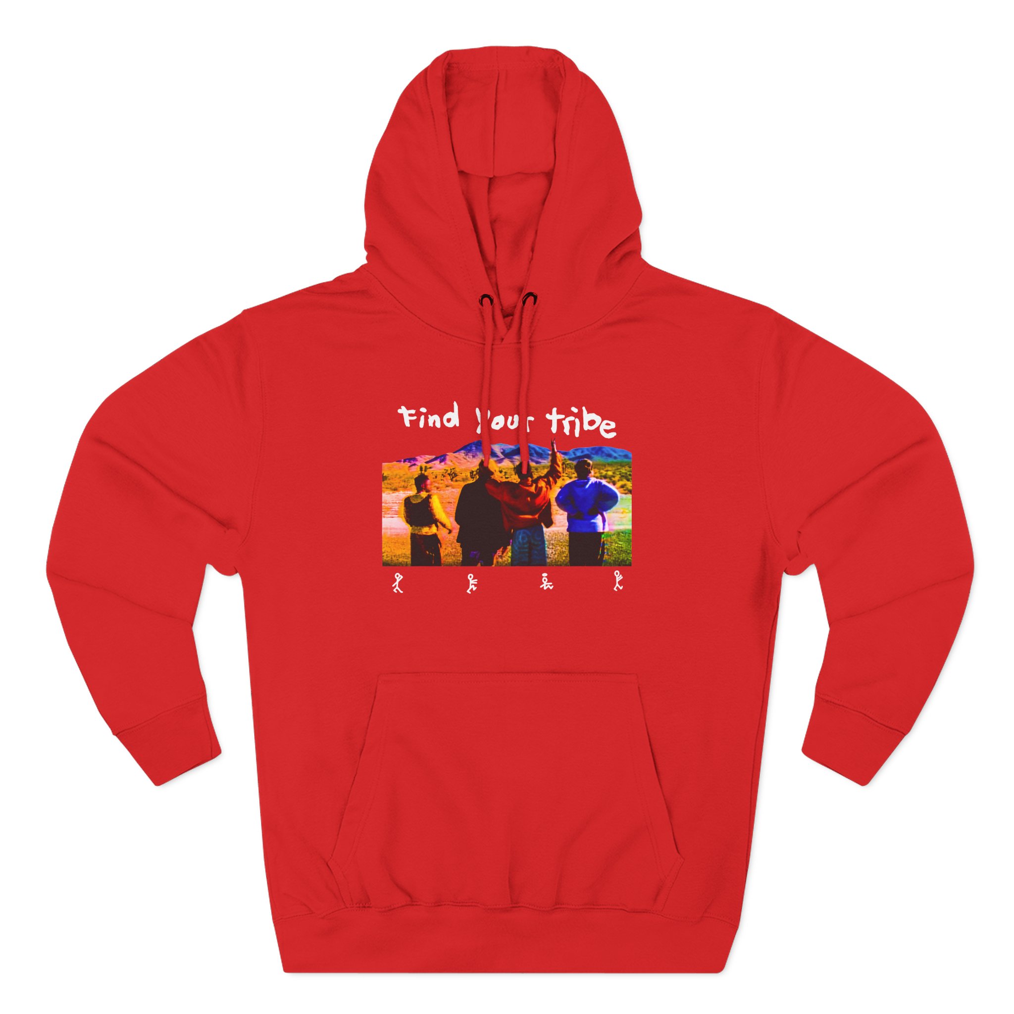 A Tribe Called Quest Find Your Tribe Three-Panel Fleece Hoodie