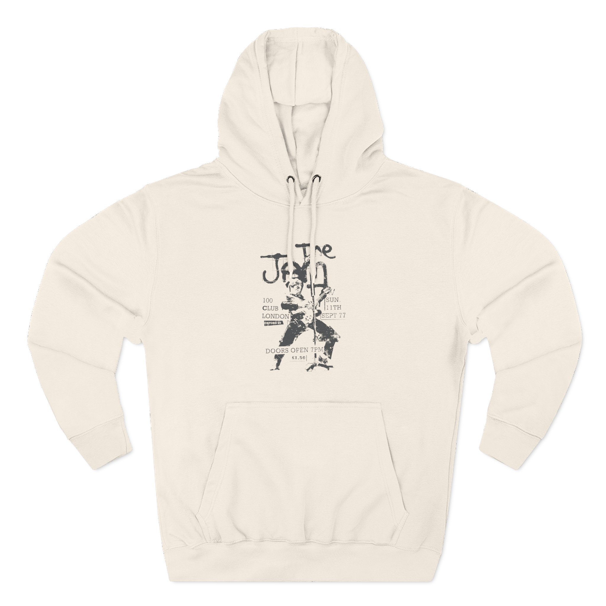 TJ 100 Club 77 Band Three-Panel Fleece Hoodie