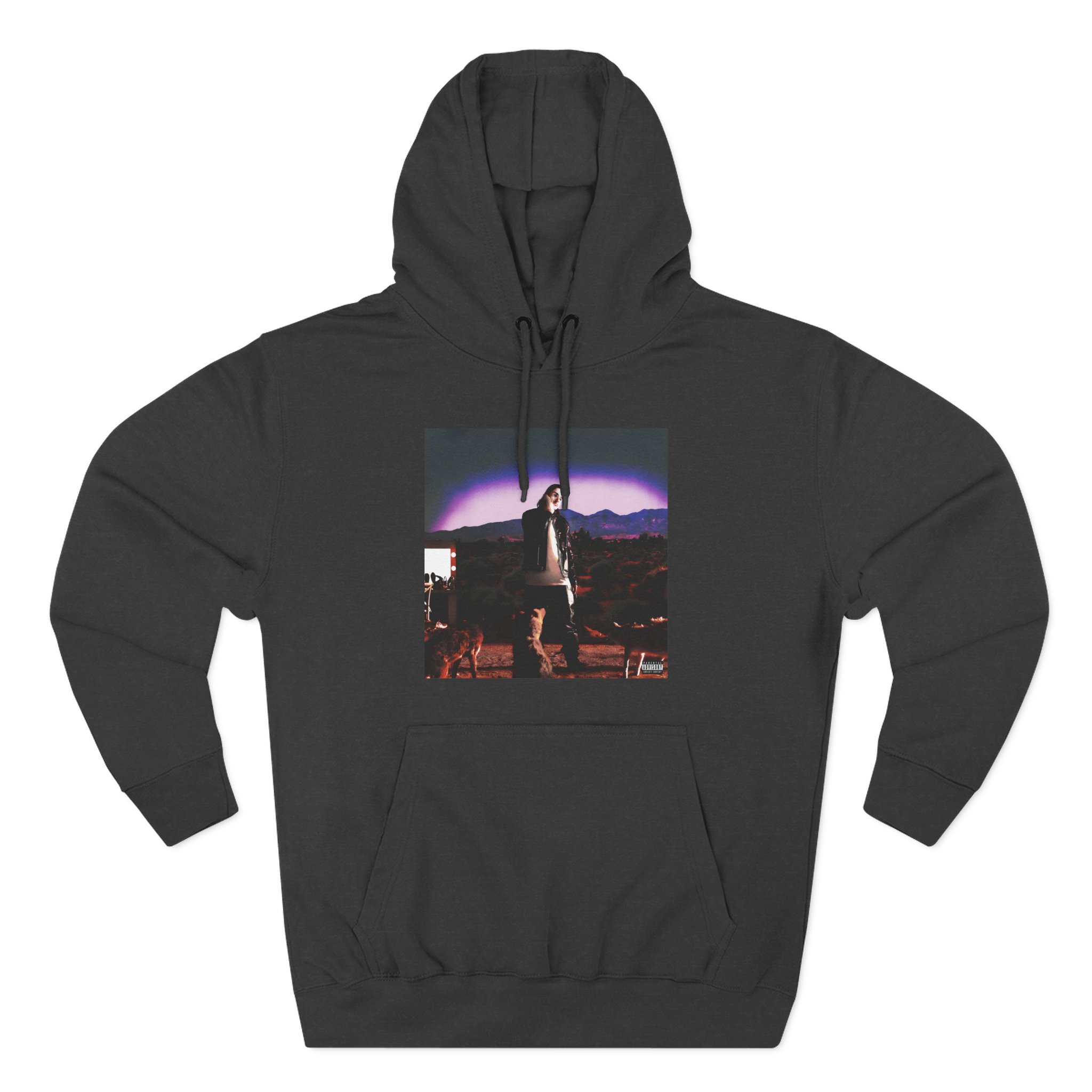 Tommy Richman Debut Album Coyote Three-Panel Fleece Hoodie